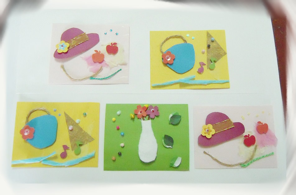 流水往事┃網路下訂 全是我手工作的卡片 希望能感受到我用心製作的心情 祝福他告白順利　　