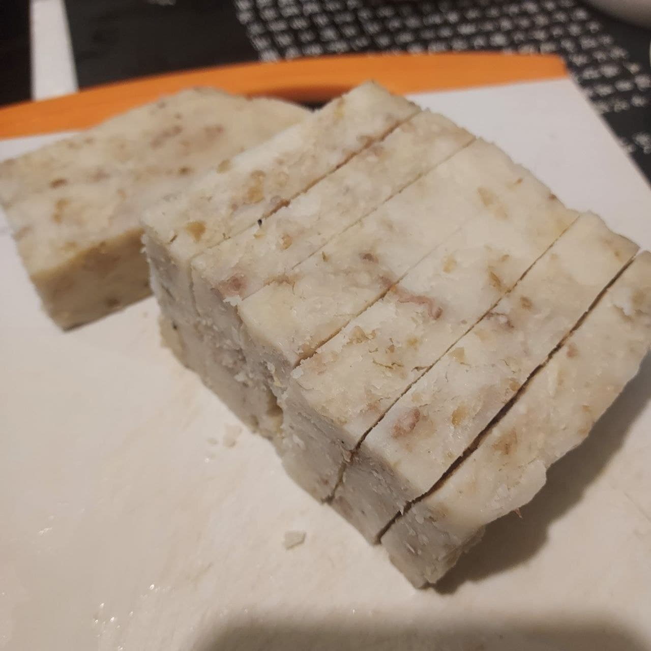 生活分享┃吳媽媽手作料理 祖傳鹹粿(鹹年糕) 手工水餃超大顆