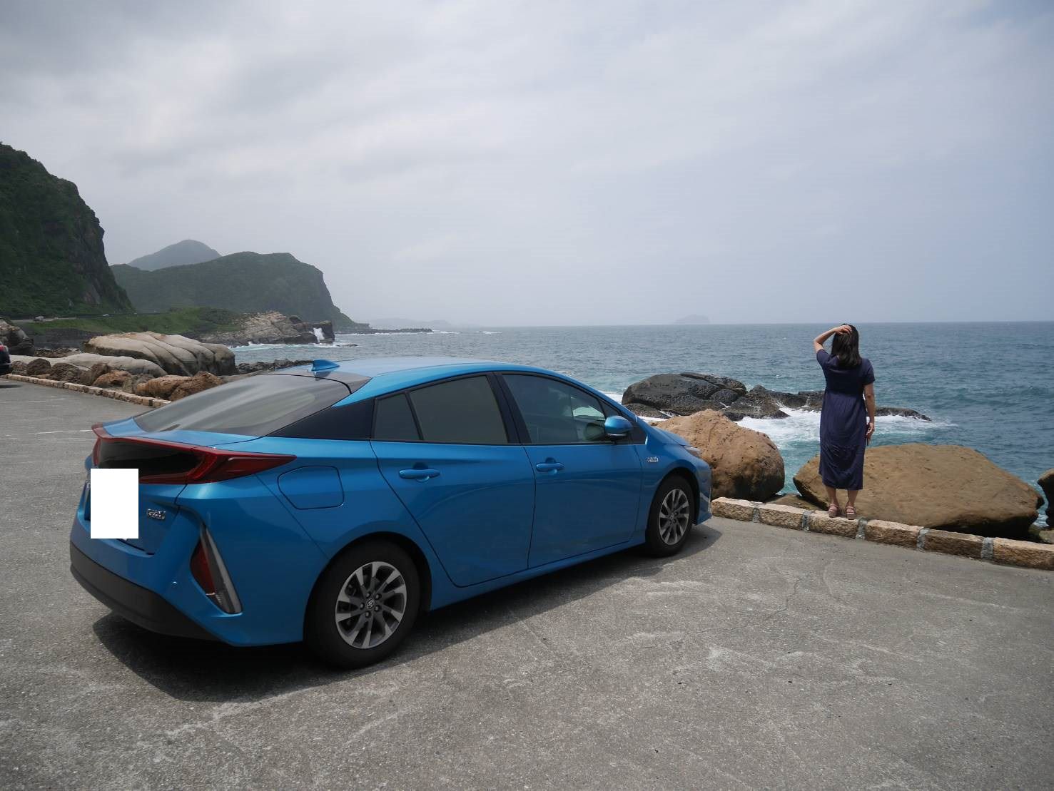新北東北角︱夜宿車泊醒來就是海 貢寮金沙灣海濱公園+基隆潮境公園+九份 一日行程 媽咪早午餐蔥抓餅讚
