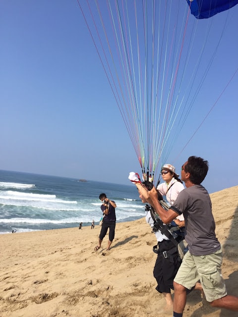 日本山陰山陽︱我愛的鳥取 三小時計程車2000日幣 白兔神社祈求結緣 砂丘滑砂板好玩 和牛火鍋 砂場咖啡