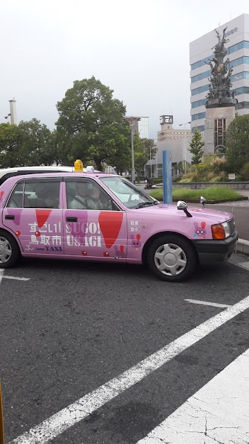 日本山陰山陽︱我愛的鳥取 三小時計程車2000日幣 白兔神社祈求結緣 砂丘滑砂板好玩 和牛火鍋 砂場咖啡