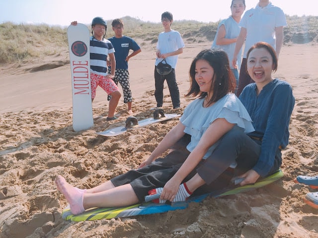 日本山陰山陽︱我愛的鳥取 三小時計程車2000日幣 白兔神社祈求結緣 砂丘滑砂板好玩 和牛火鍋 砂場咖啡