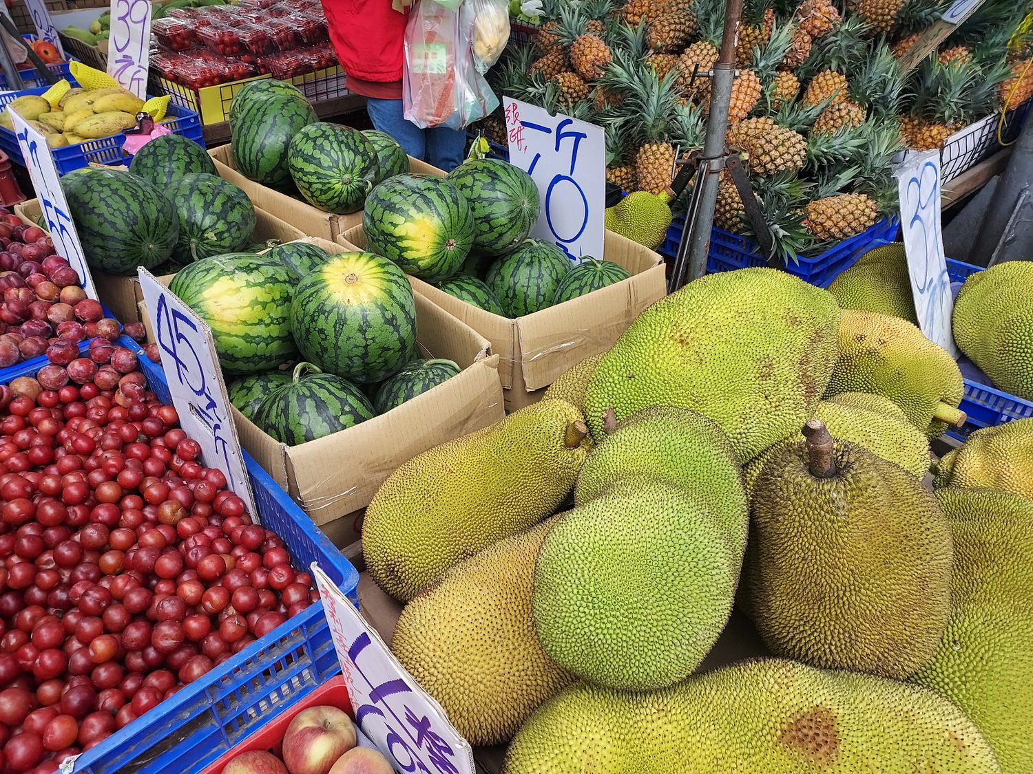 台湾朝市┃何でも売っている。服、雑貨、靴など、朝市が好きなお母さん達は毎日行くよ(朝市→菜市場)台湾旅行