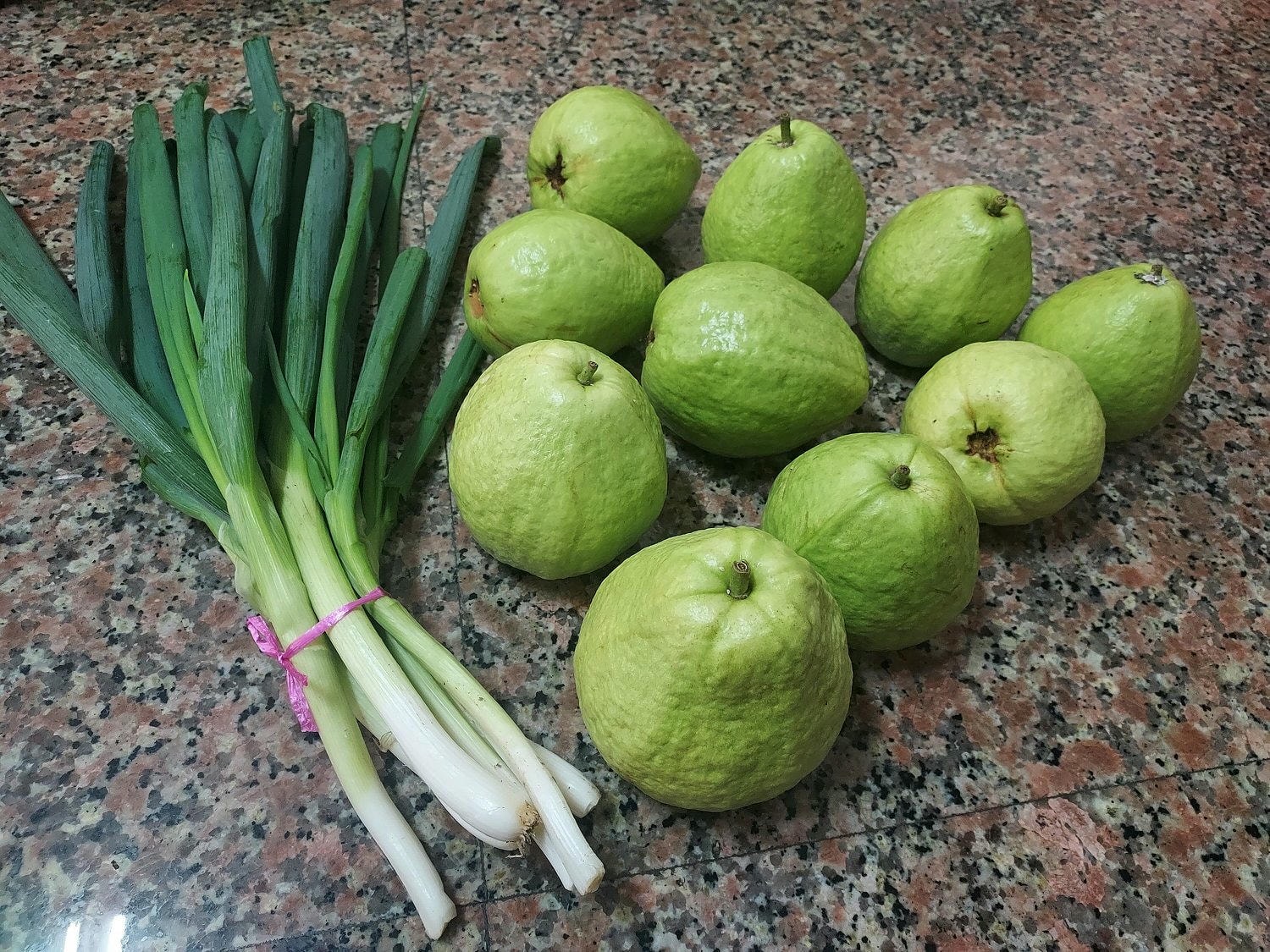 生活分享︱爸爸種菜日常越來越精彩  芭樂贏過菜市場 茄子皮薄超香 蔥直接炒也好吃 無農菜用心認證