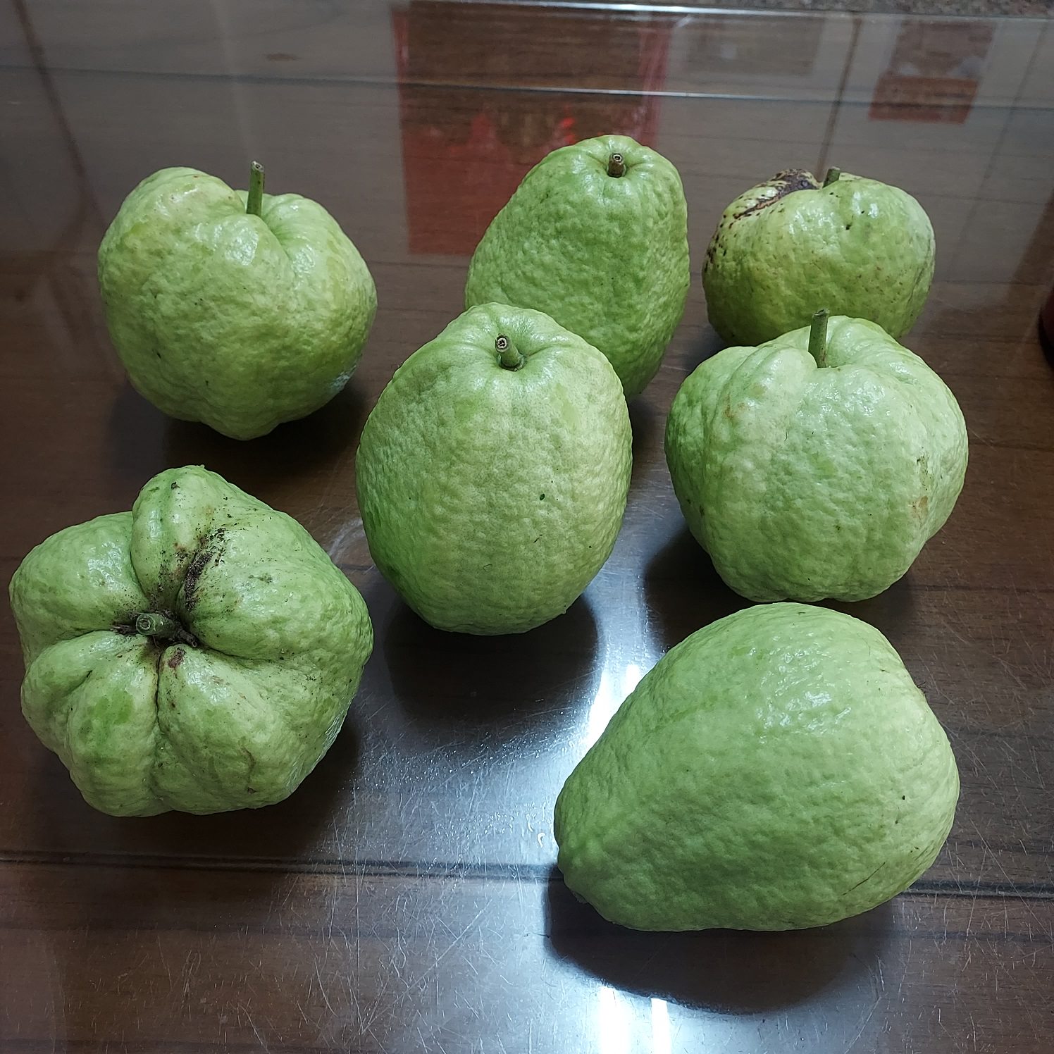 生活分享︱爸爸種菜日常越來越精彩  芭樂贏過菜市場 茄子皮薄超香 蔥直接炒也好吃 無農菜用心認證