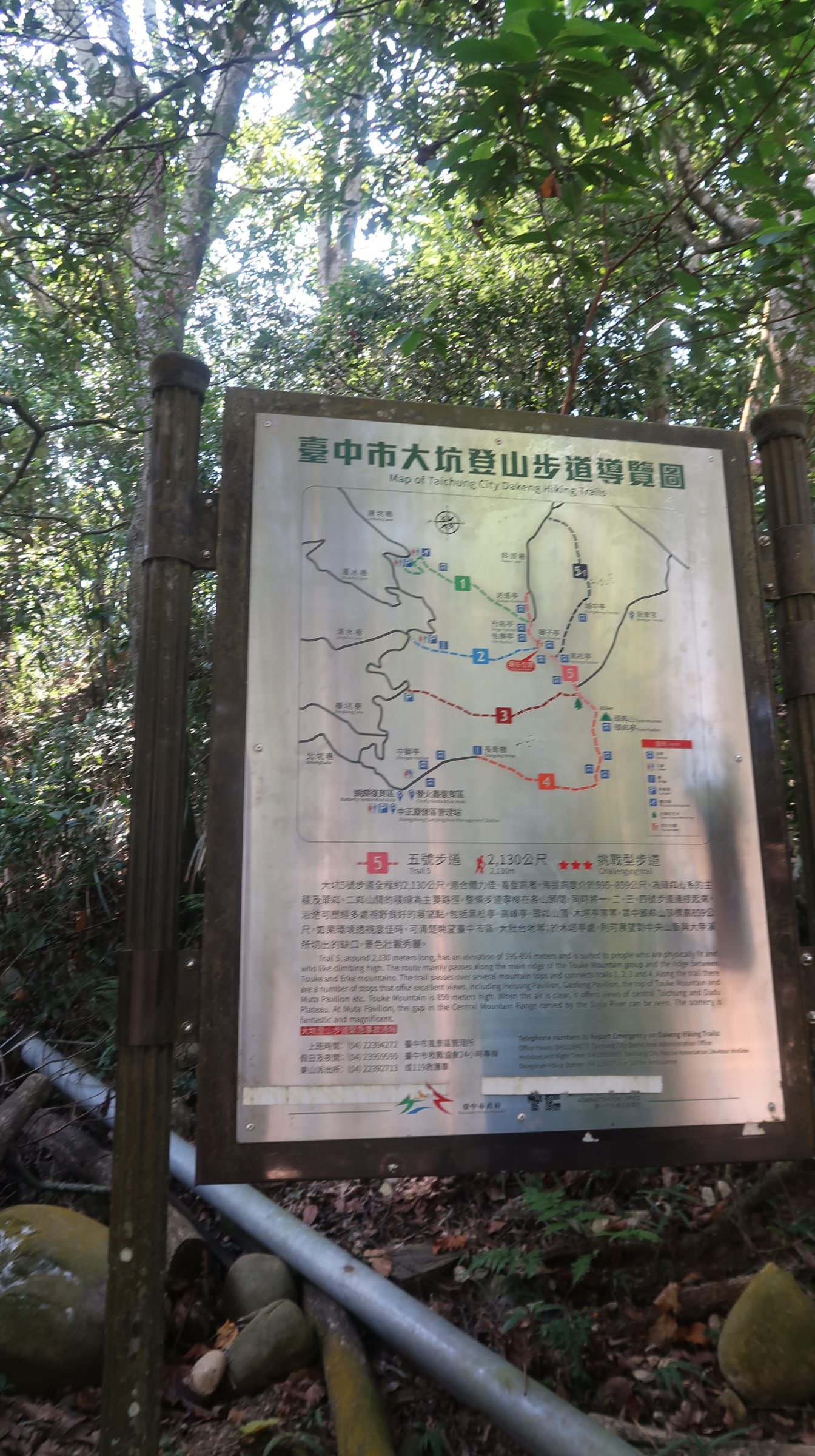 台中爬山┃素人挑戰「大坑步道」木棧道走到哭 1-12條登山步道 這風景讚 傳說中的網紅步道