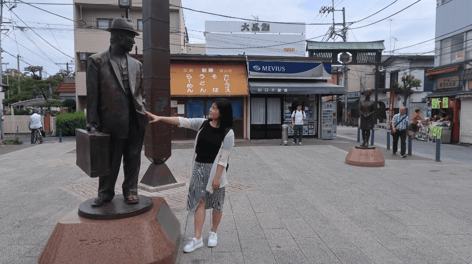 日本關東︱東京葛飾區真放鬆 專程來找這個男人 男人真命苦 柴又商店街 高木屋 柴又帝釋天參道 山本亭