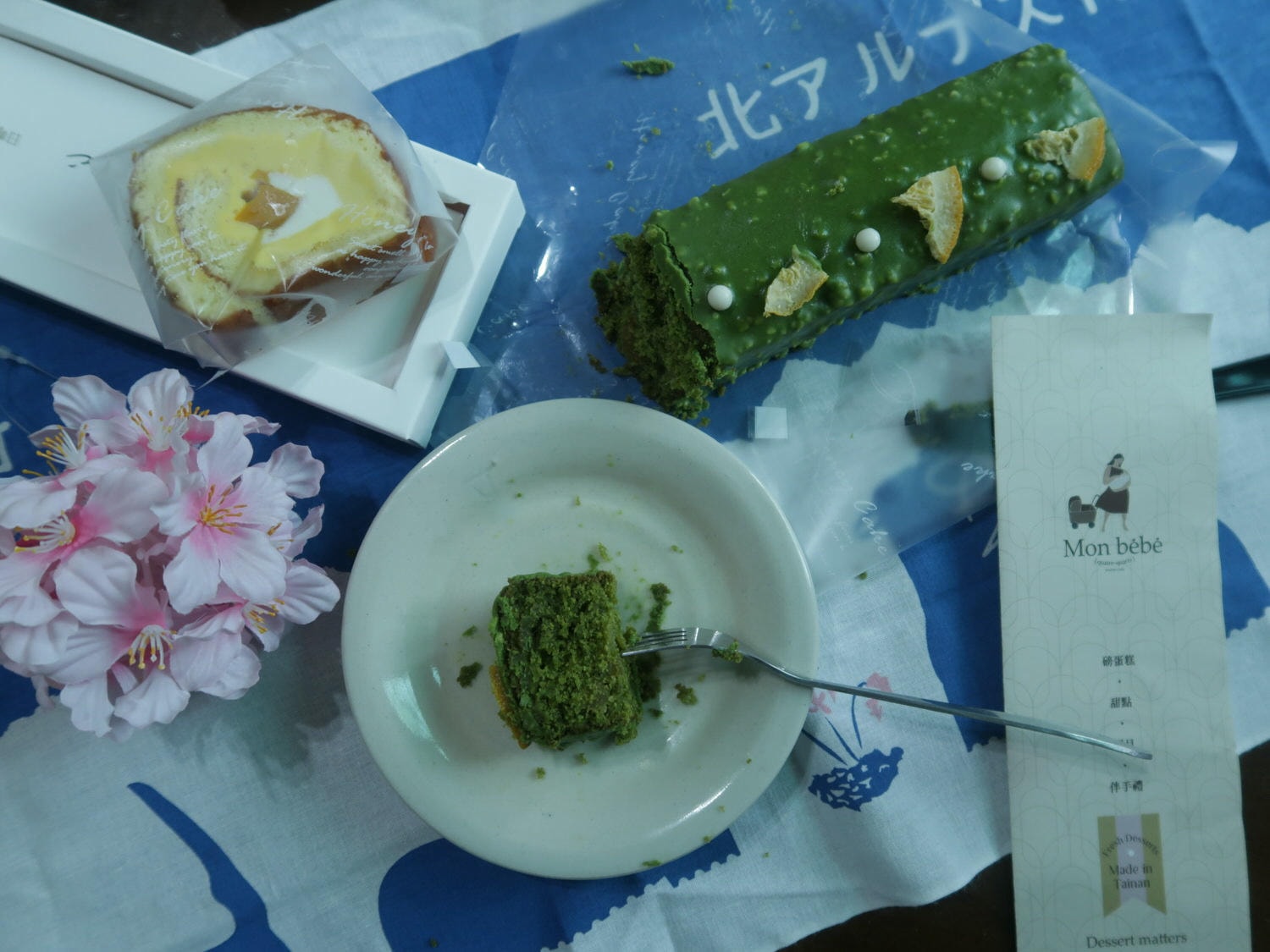 小資開箱┃台南磅蛋糕專賣Mon bébé 萌貝貝  濃厚日式抹茶柚子超推 另有檸檬磅蛋糕等口味