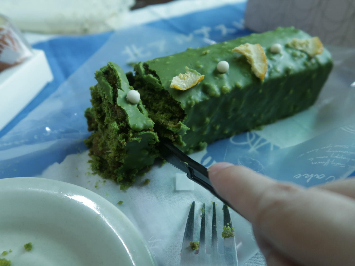 小資開箱┃台南磅蛋糕專賣Mon bébé 萌貝貝  濃厚日式抹茶柚子超推 另有檸檬磅蛋糕等口味