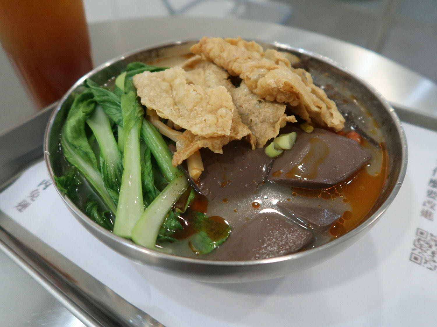 台北中山┃微辣女孩Weila Girl螺螄粉/酸辣粉專賣店附菜單「鴨血螺獅粉+芒芒水果茶」超讚 近捷運中山國中