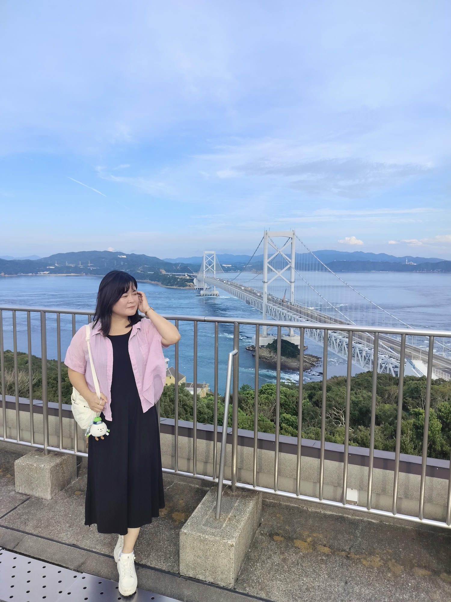 四國德島┃鳴門山頂展望台-Eskahill(エスカヒル鳴門)搭手扶梯免走路360度望穿大鳴門橋船隻漩渦 鳴門公園