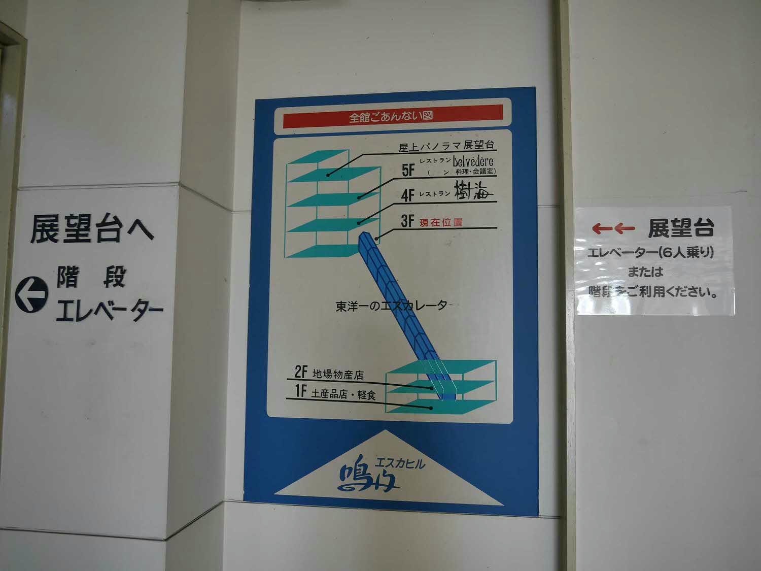 四國德島┃鳴門山頂展望台-Eskahill(エスカヒル鳴門)搭手扶梯免走路360度望穿大鳴門橋船隻漩渦 鳴門公園