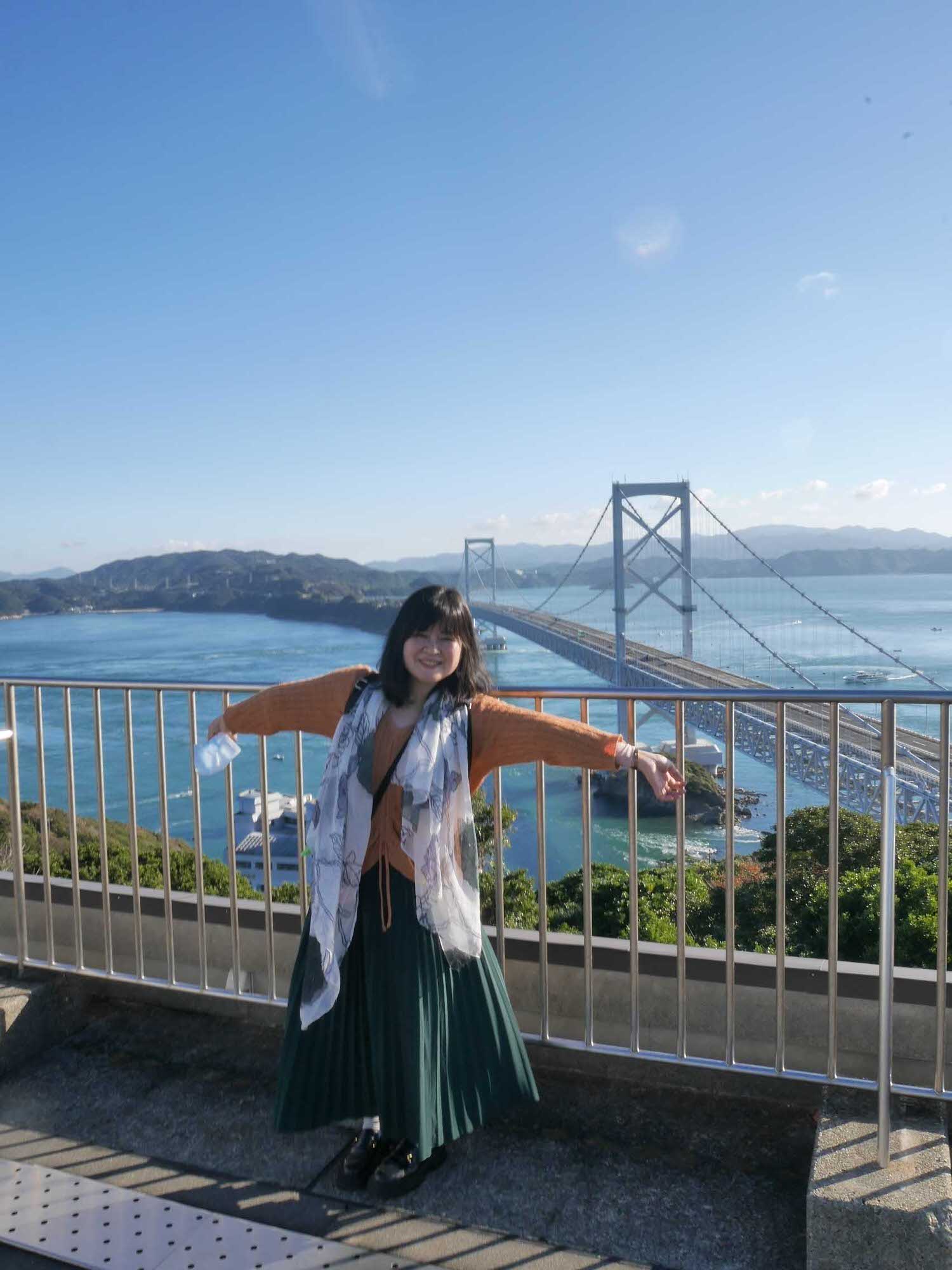 四國德島┃鳴門山頂展望台-Eskahill(エスカヒル鳴門)搭手扶梯免走路360度望穿大鳴門橋船隻漩渦 鳴門公園