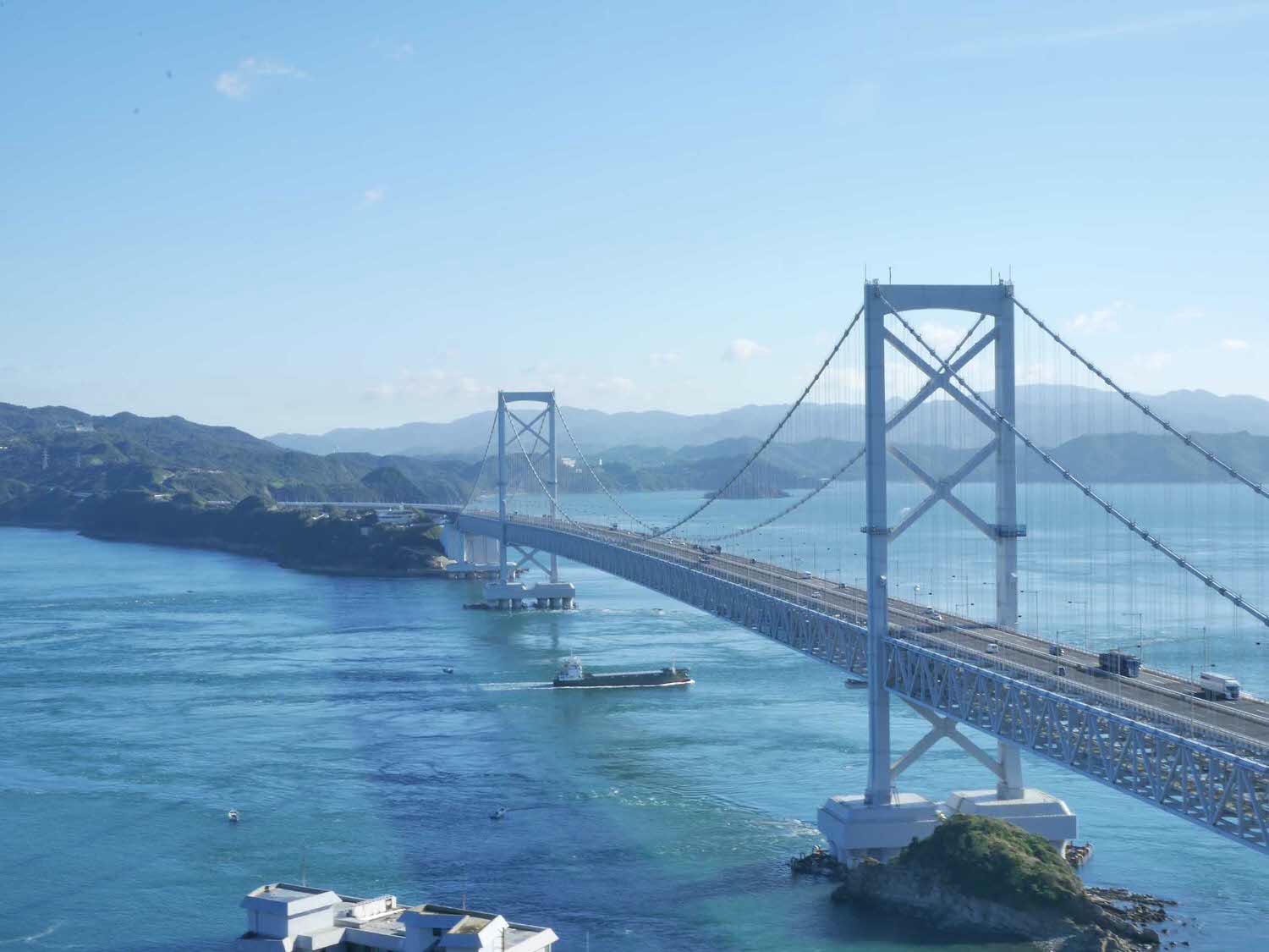 四國德島┃鳴門山頂展望台-Eskahill(エスカヒル鳴門)搭手扶梯免走路360度望穿大鳴門橋船隻漩渦 鳴門公園