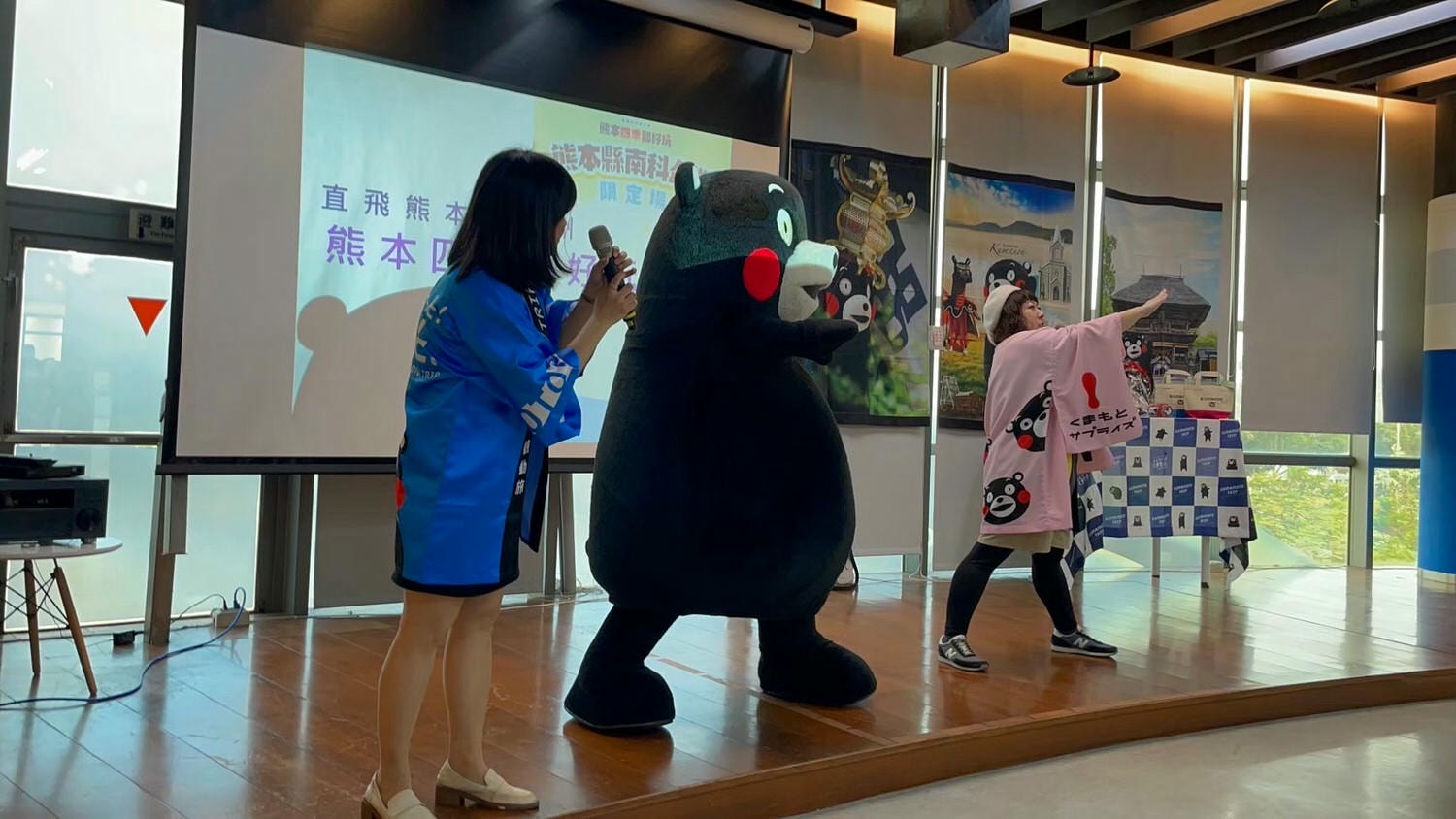 活動紀錄┃潔西主持講熊本旅遊 直飛熊本玩九州 熊本四季都好玩(南科場))旅遊講師中日主持