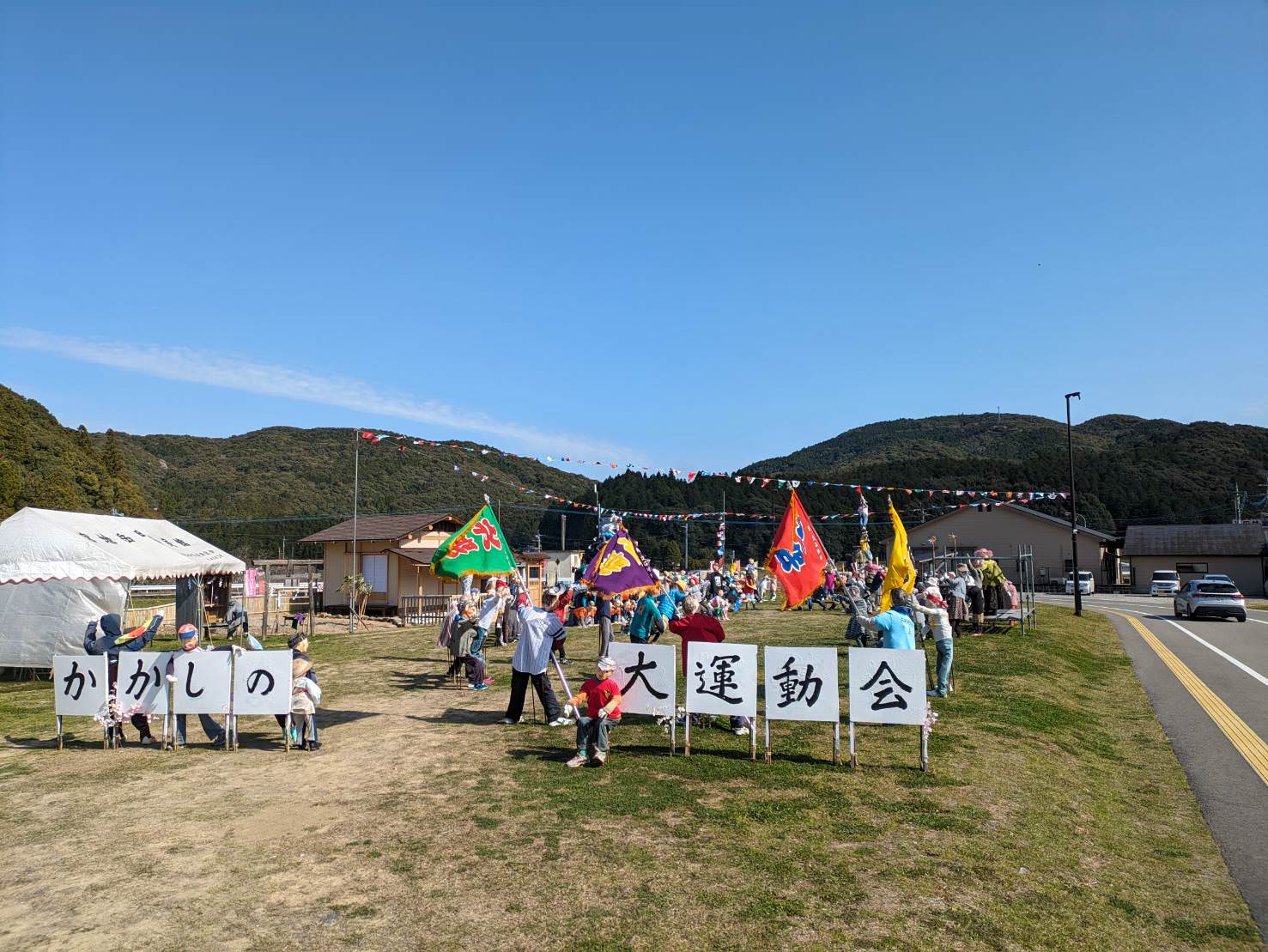 熊本天草┃小學校重生!600快樂村民都是假人「道之驛宮地岳稻草人村」特色景點 吃飯伴手禮蕎麥麵體驗 夏天挑戰測膽鬼屋天草自駕