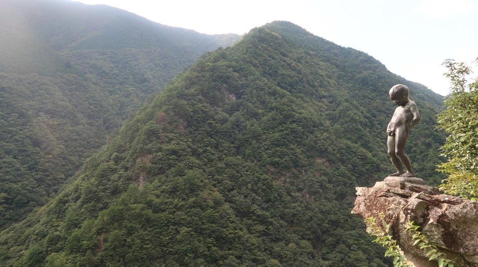 日本四國┃德島縣西部秘境祖谷+奧祖谷景點全覽 計程車包車方案 藤蔓橋 落合集落 稻草人村