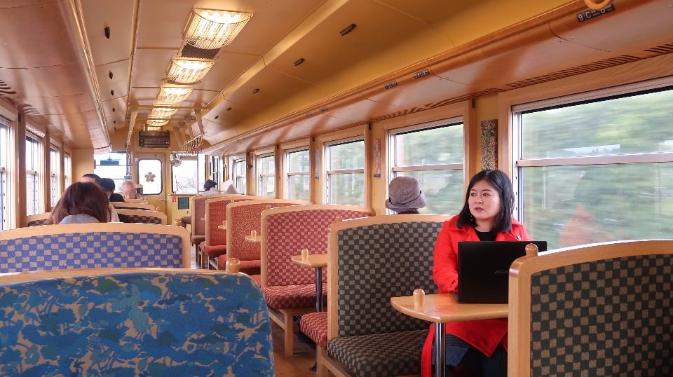 日本山陰山陽┃回到昭和時代旅遊新提案「鳥取市+若櫻町」SL鐵道迷水戶岡大師昭和號列車 鳥取砂丘 白兔神社