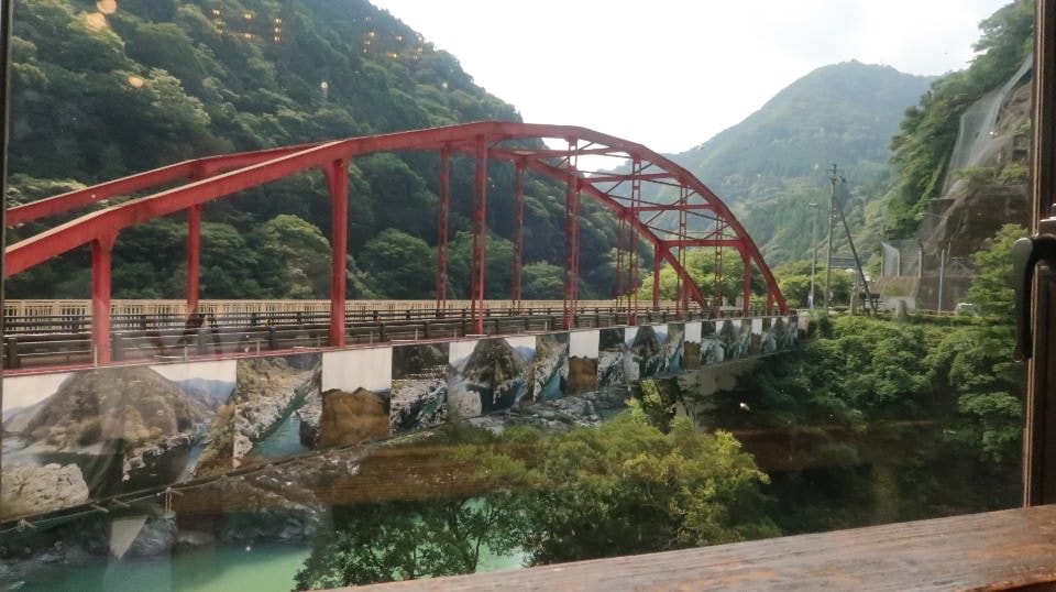 日本四國┃四國德島祖谷秘境 入住曼納卡溫泉旅館（大歩危峡まんなかホテル）大步危遊覽船JR大步危站