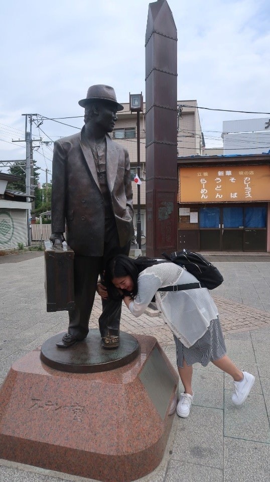 日本關東︱東京葛飾區真放鬆 專程來找這個男人 男人真命苦 柴又商店街 高木屋 柴又帝釋天參道 山本亭