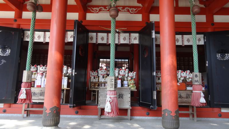 日本四國┃德島縣南部景點 阿松大權現 招財貓神社「お松大権現」商業繁榮 試驗合格 就職順利