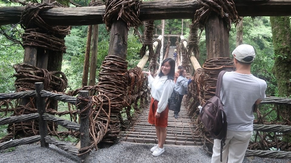 日本四國┃德島縣西部秘境祖谷+奧祖谷景點全覽 計程車包車方案 藤蔓橋 落合集落 稻草人村