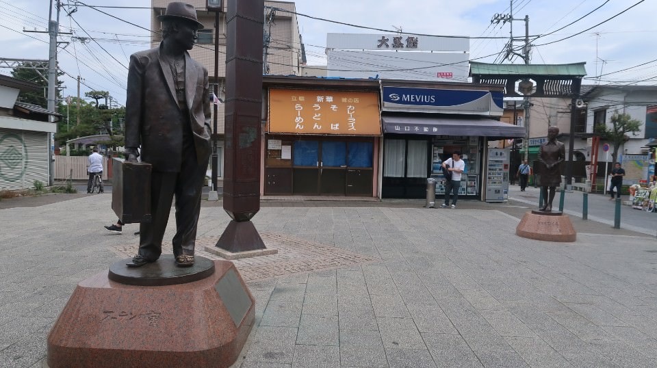 日本關東︱東京葛飾區真放鬆 專程來找這個男人 男人真命苦 柴又商店街 高木屋 柴又帝釋天參道 山本亭