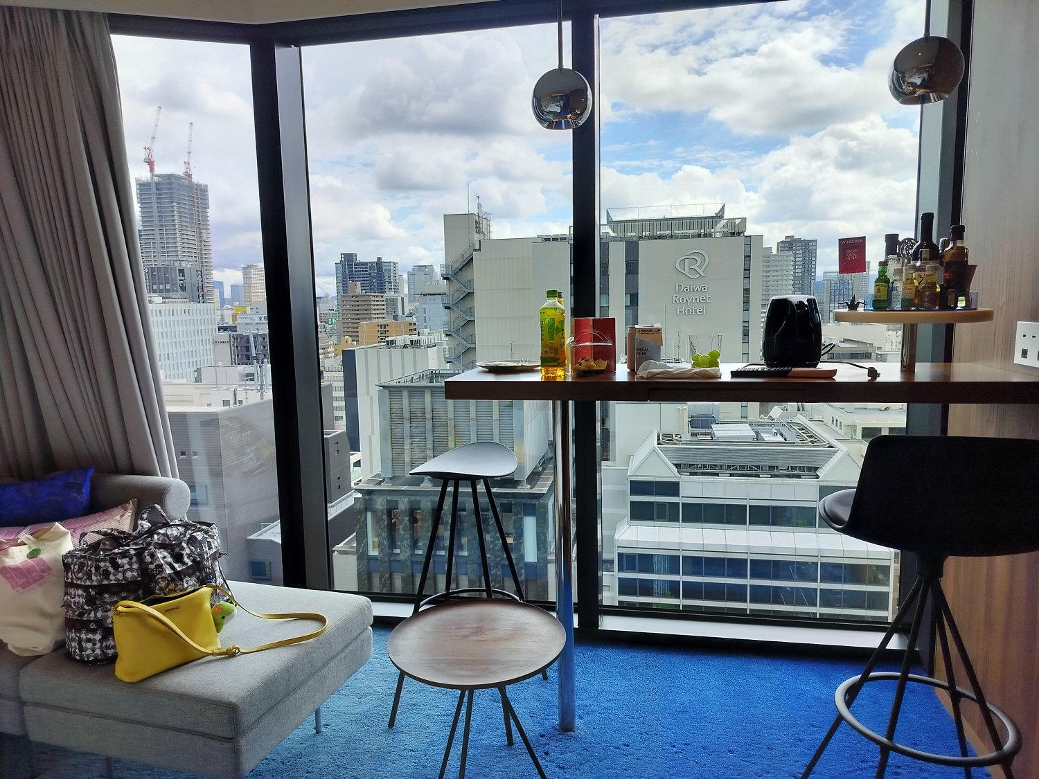 大阪住宿┃奢華氣場精品大阪W酒店(W Osaka)全介紹(圖多)安藤忠雄打造全黑高樓 1泊6-8萬円 W大阪御堂筋大道