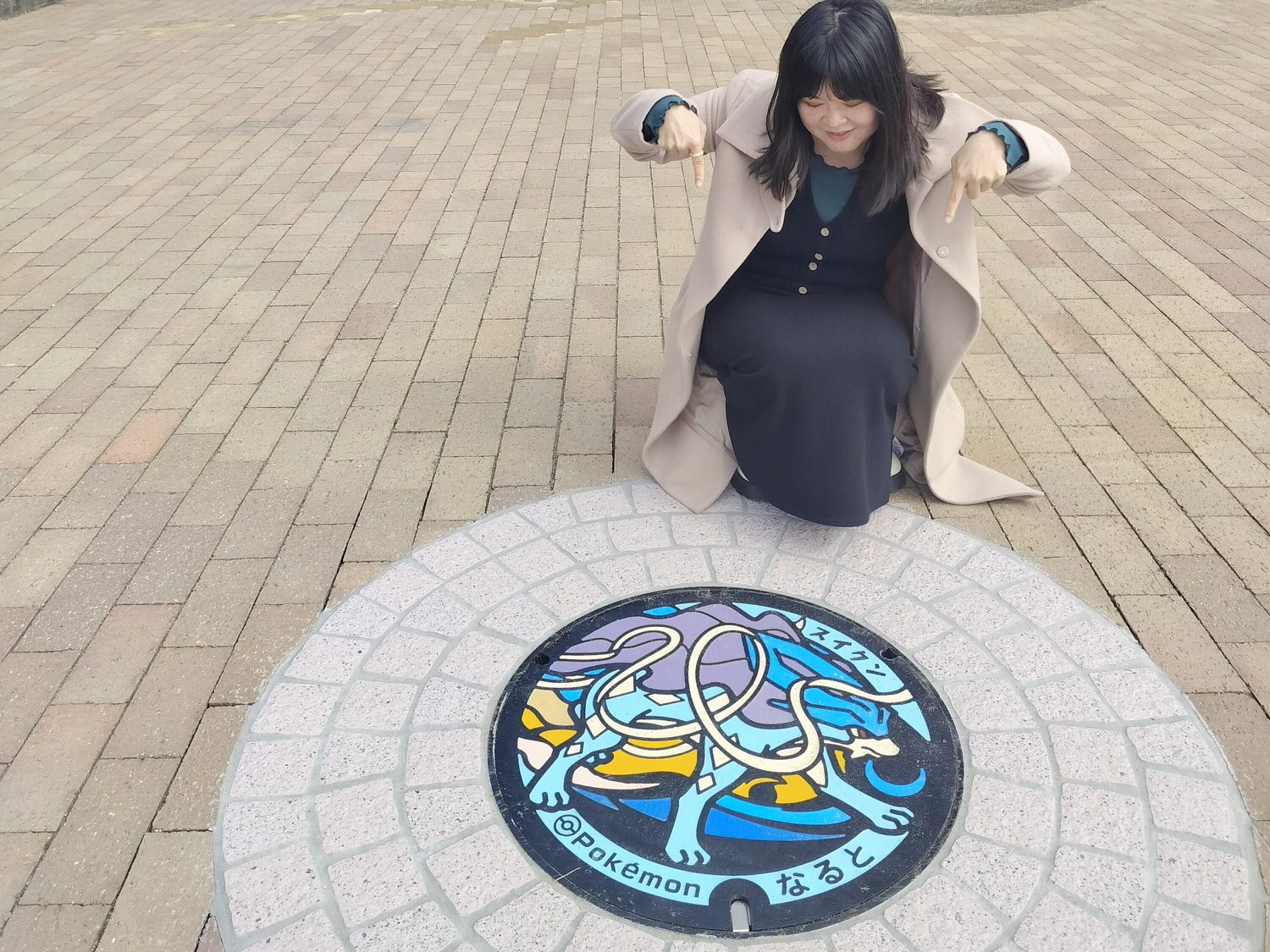 四國德島鳴門┃JR德島站去鳴門找「寶可夢彩繪人孔蓋」 水君 刺龍王 蚊香家族 計程車40分全捕獲 ポケふた