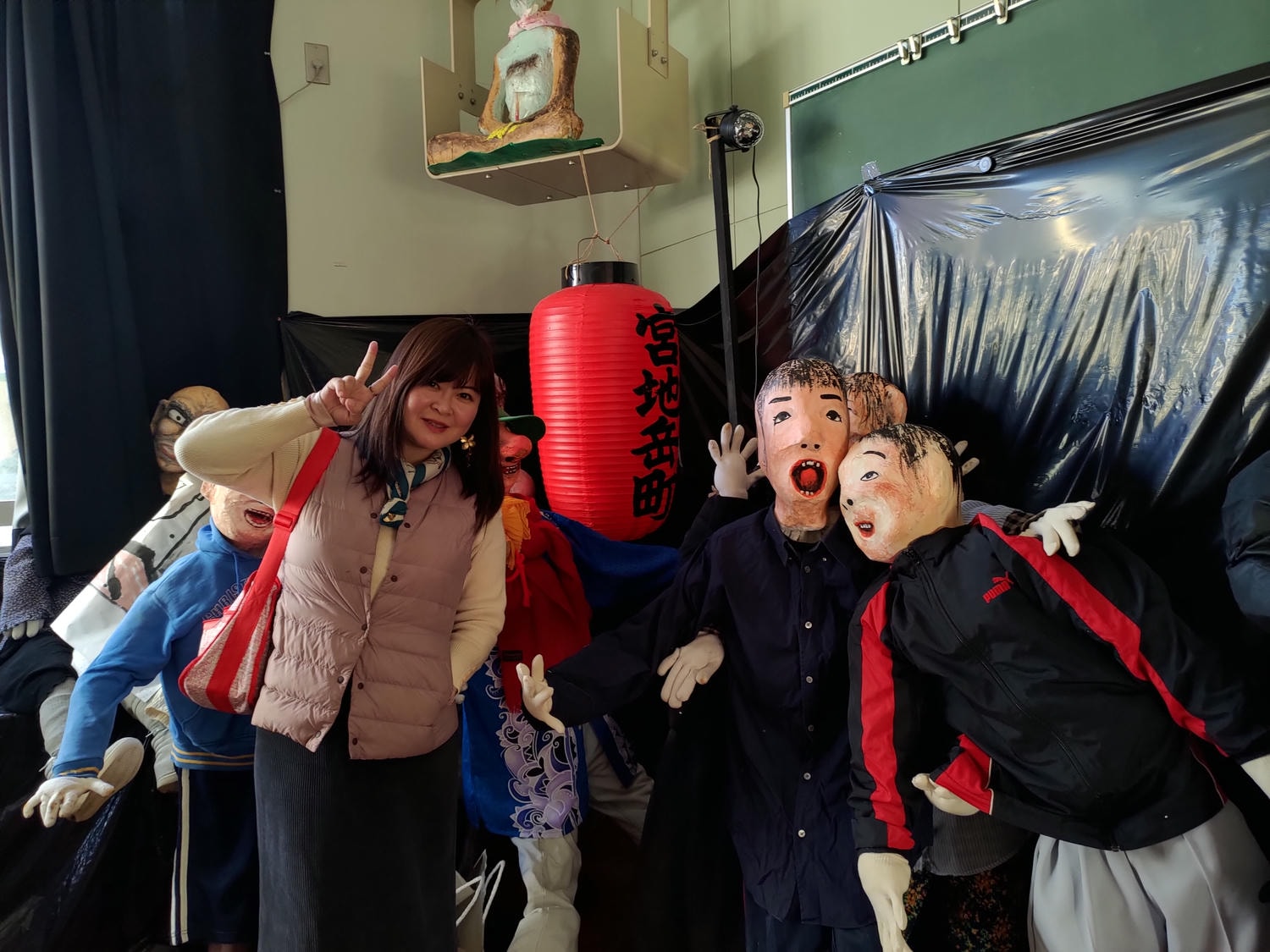 熊本天草┃小學校重生!600快樂村民都是假人「道之驛宮地岳稻草人村」特色景點 吃飯伴手禮蕎麥麵體驗 夏天挑戰測膽鬼屋天草自駕