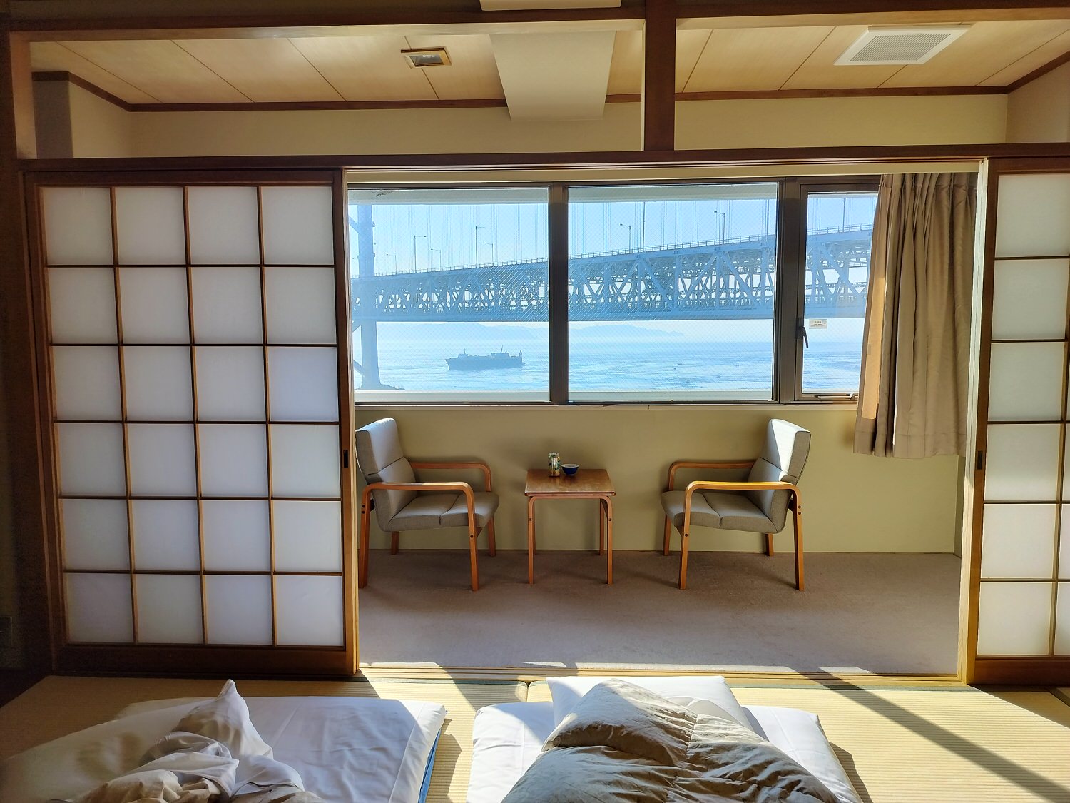 德島住宿┃近距離賞鳴門大橋「鳴門海月海灣渡假飯店」天然溫泉吃鳴門鯛魚 免費接駁車近鳴門漩渦圖多 一泊二食