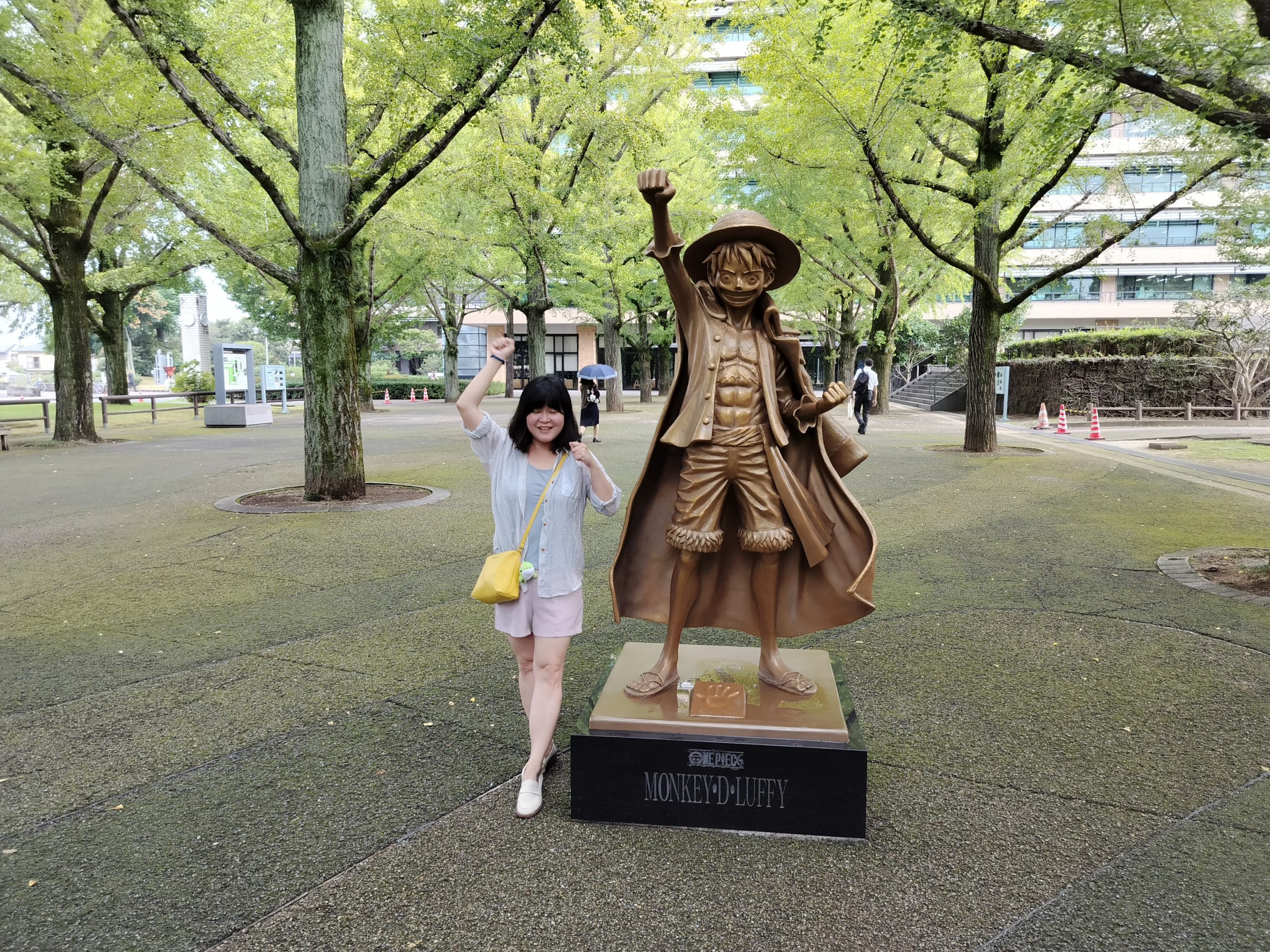 熊本在地人帶路┃草帽海賊團10座銅像整理 直飛熊本自由行「海賊迷銅像」 找到高森站佛朗基 縣廳魯夫 娜美 索隆