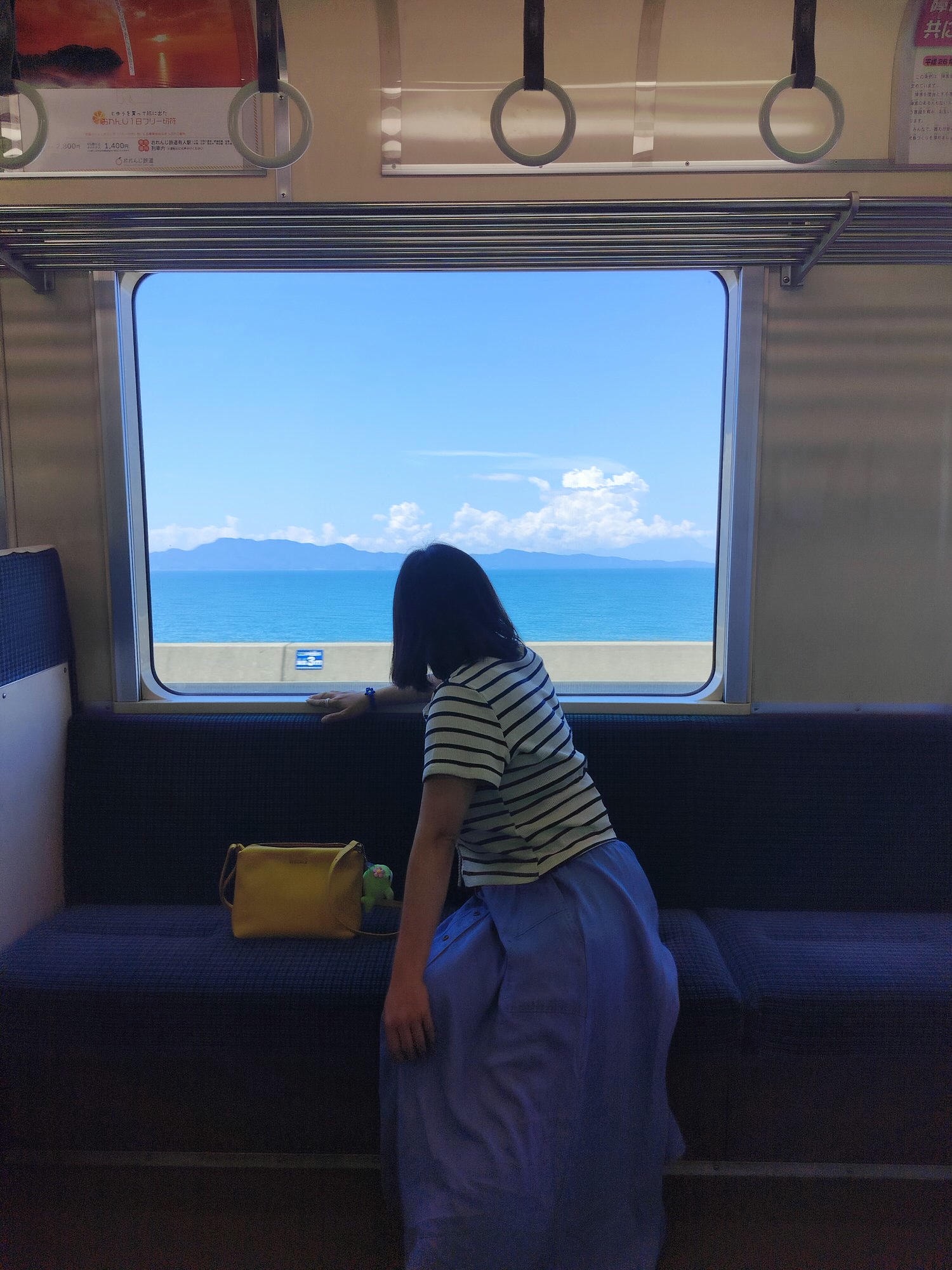 熊本交通┃JR八代站搭肥薩橘子鐵道(橘子咖啡) 帶回雙層便當賞海景 酷洛米美樂蒂彩繪 鹿兒島出水站箱崎八幡神社