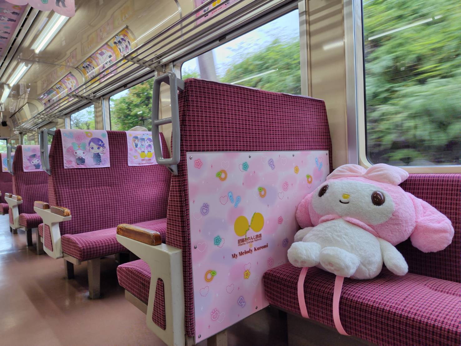 熊本交通┃JR八代站搭肥薩橘子鐵道(橘子咖啡) 帶回雙層便當賞海景 酷洛米美樂蒂彩繪 鹿兒島出水站箱崎八幡神社