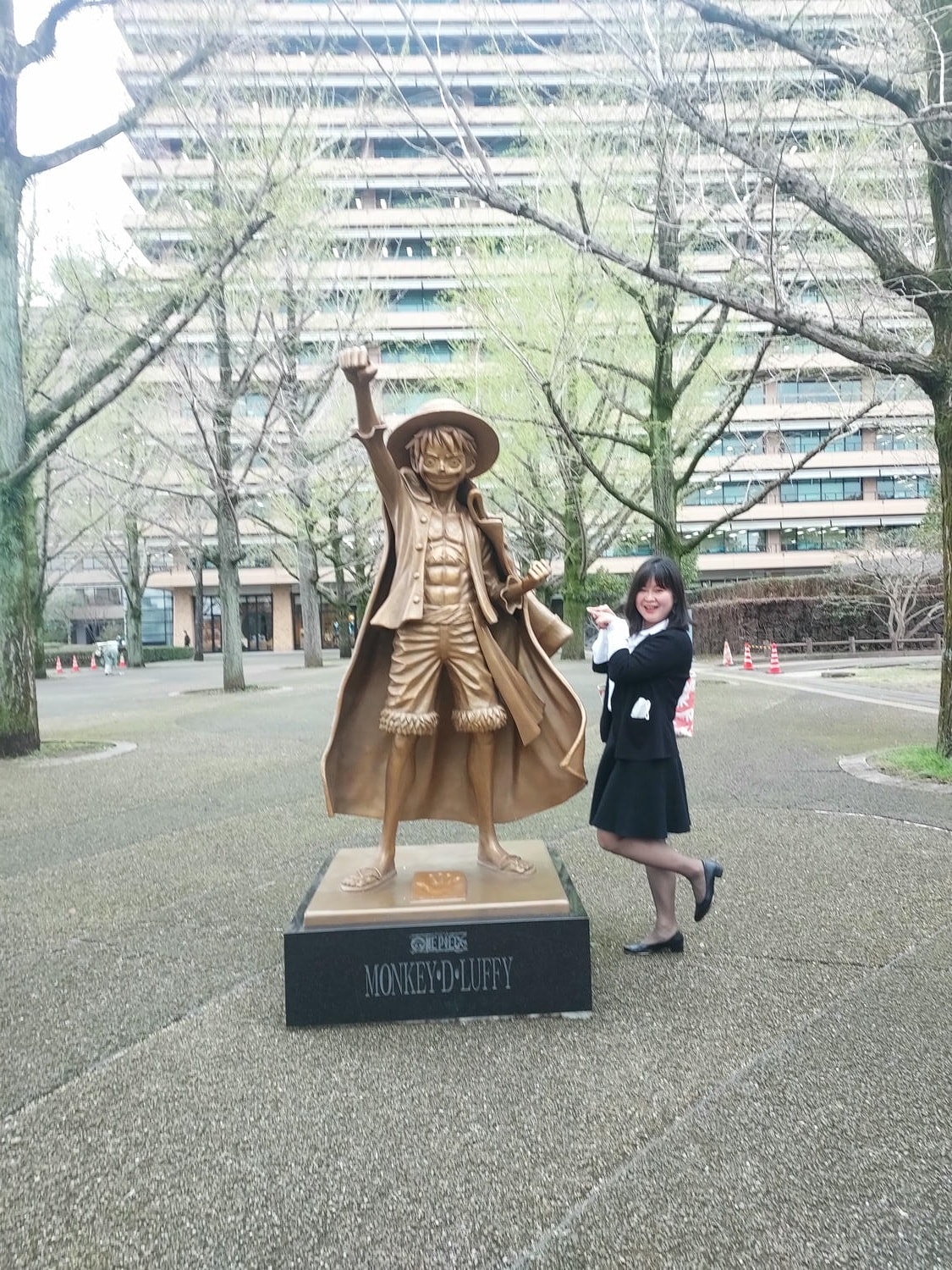 熊本景點┃草帽海賊團10座銅像捕獲 熊本自由行海賊迷 高森佛朗基縣廳魯夫 萌之里娜美 索隆喬巴香吉士 布魯克騙人布