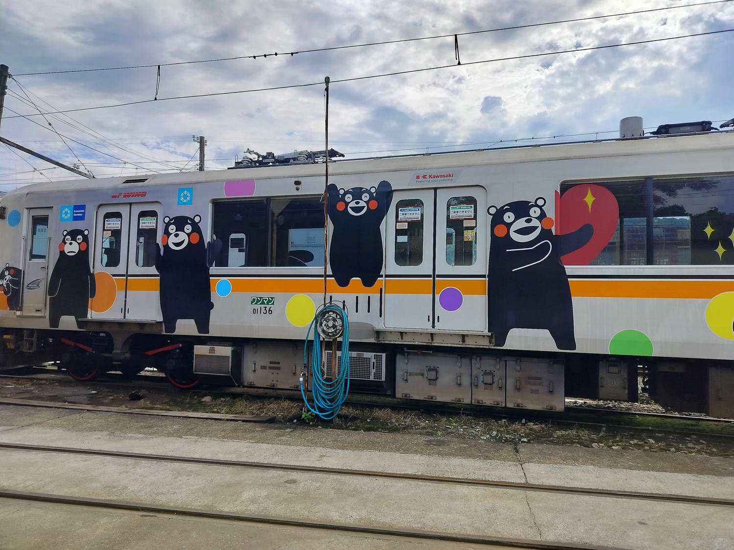 熊本路面交通┃熊本市二大電鐵整理「萌熊電鐵」+「路面電車」怎麼搭?電車一日券500日幣 北熊本站買熊本熊週邊