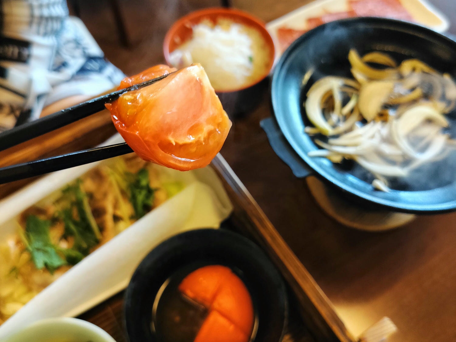 熊本玉名餐廳┃大團自駕推薦!菊水之里(きくすいの里)吃午餐買伴手禮 套餐吃很飽大蕃茄超好吃!服務親切停車場大巴ok