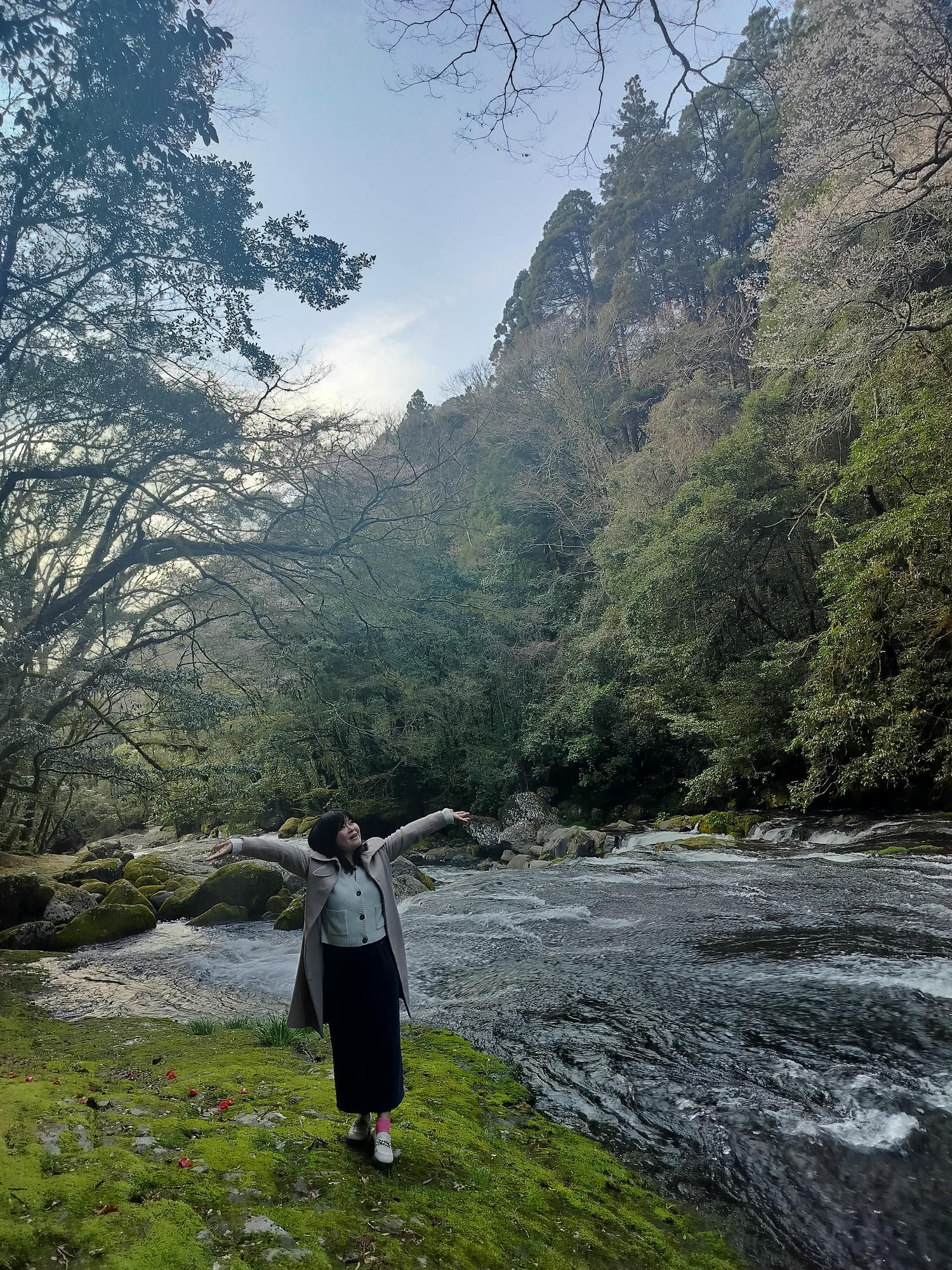 九州熊本┃阿蘇國立公園百選森林浴-菊池溪谷 網美哈密瓜巨蛋館買名產 熊本縣菊池市自駕推薦!