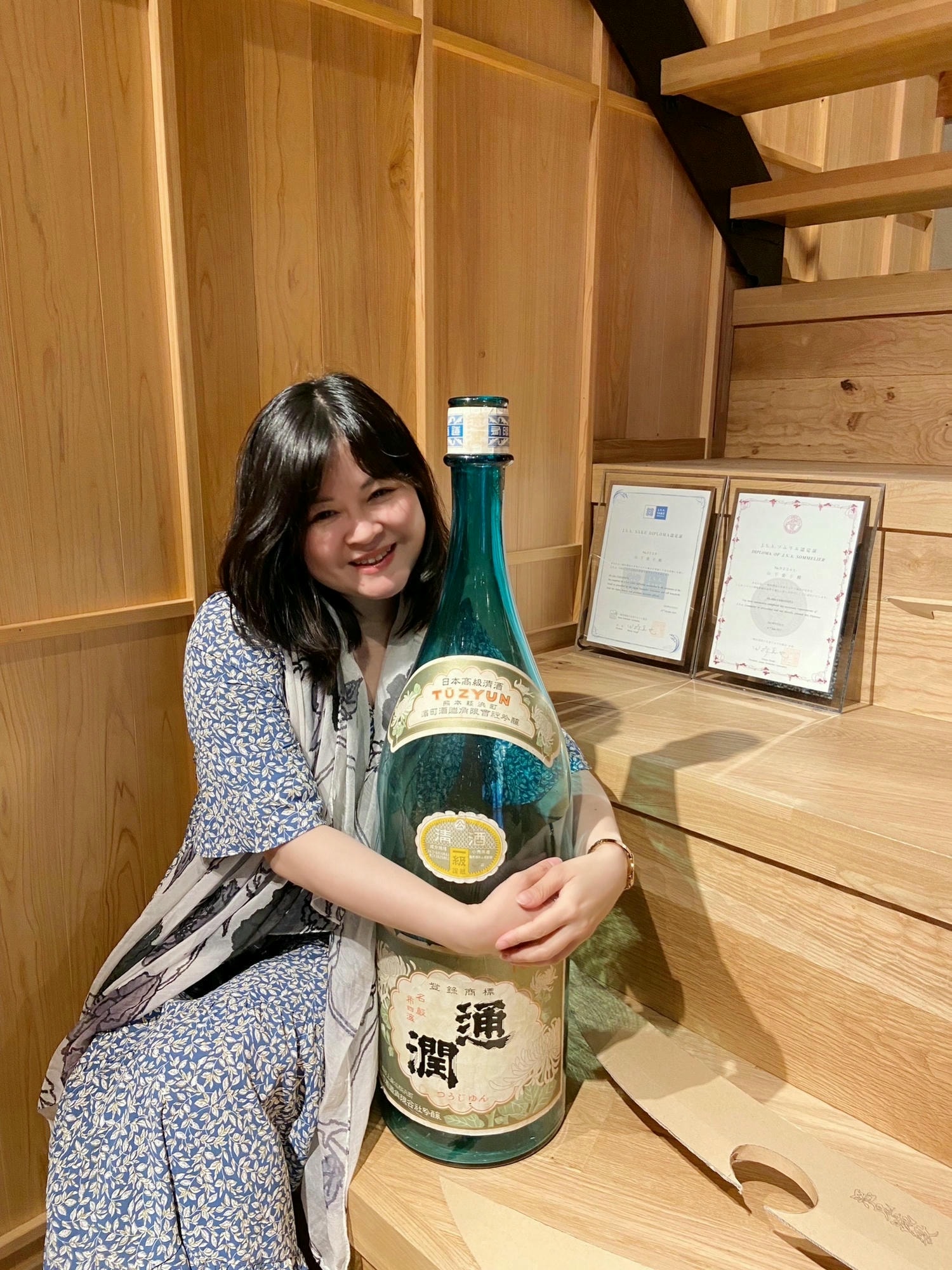 熊本景點山都町┃最古老建業250年清酒釀酒廠「通潤酒造」見學 一睹日本首座土木建築物國寶「通潤橋」壯麗放水