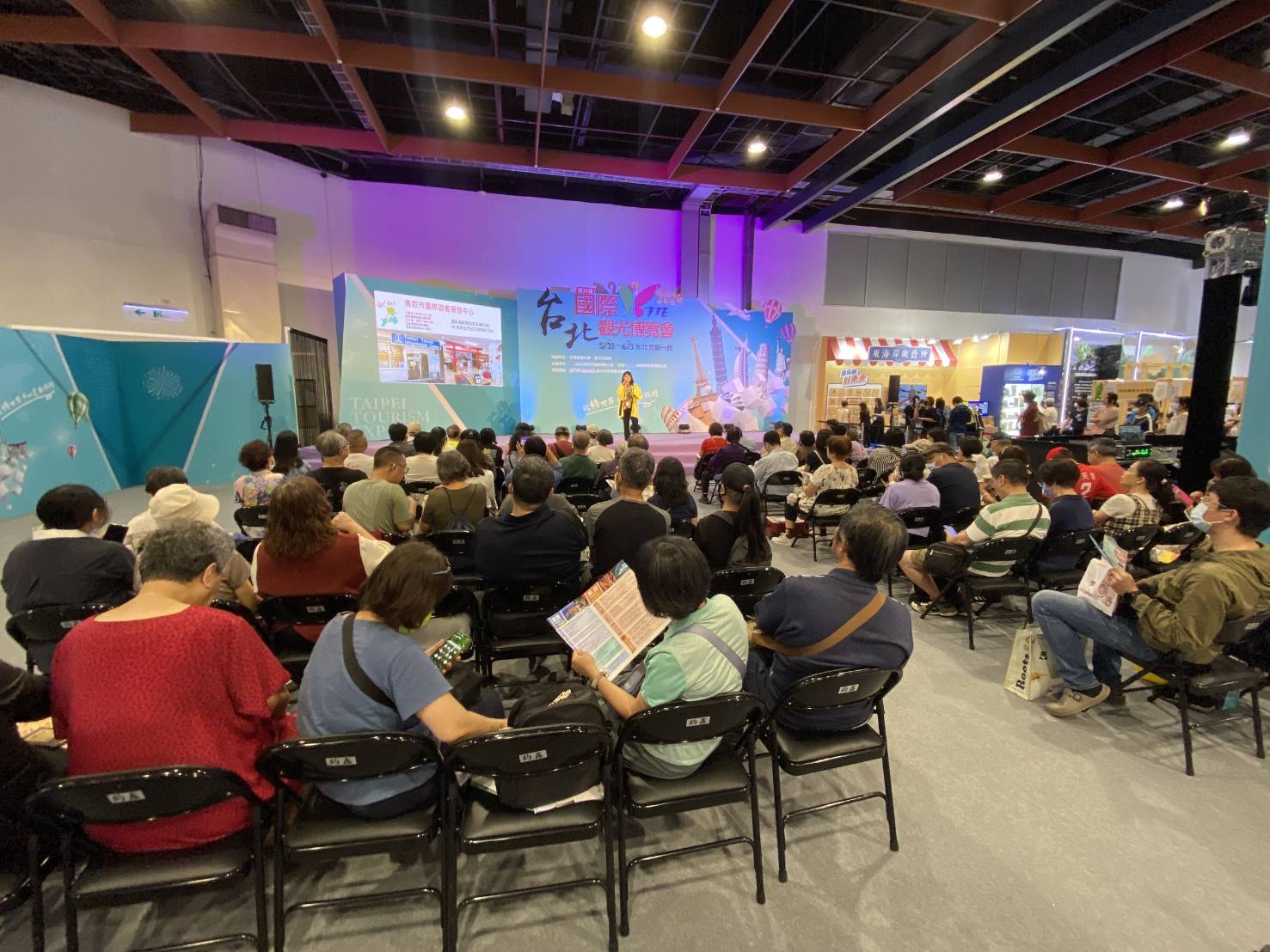 活動紀錄┃台北旅展TTE旅展-鳥取市大會舞台主持講師(鳥取市散策)旅行博展覧会メインステージ司会講師盛り上がり - 第3張圖 活動紀錄┃台北旅展TTE旅展-鳥取市大會舞台主持講師(鳥取市散策)旅行博展覧会メインステージ司会講師盛り上がり