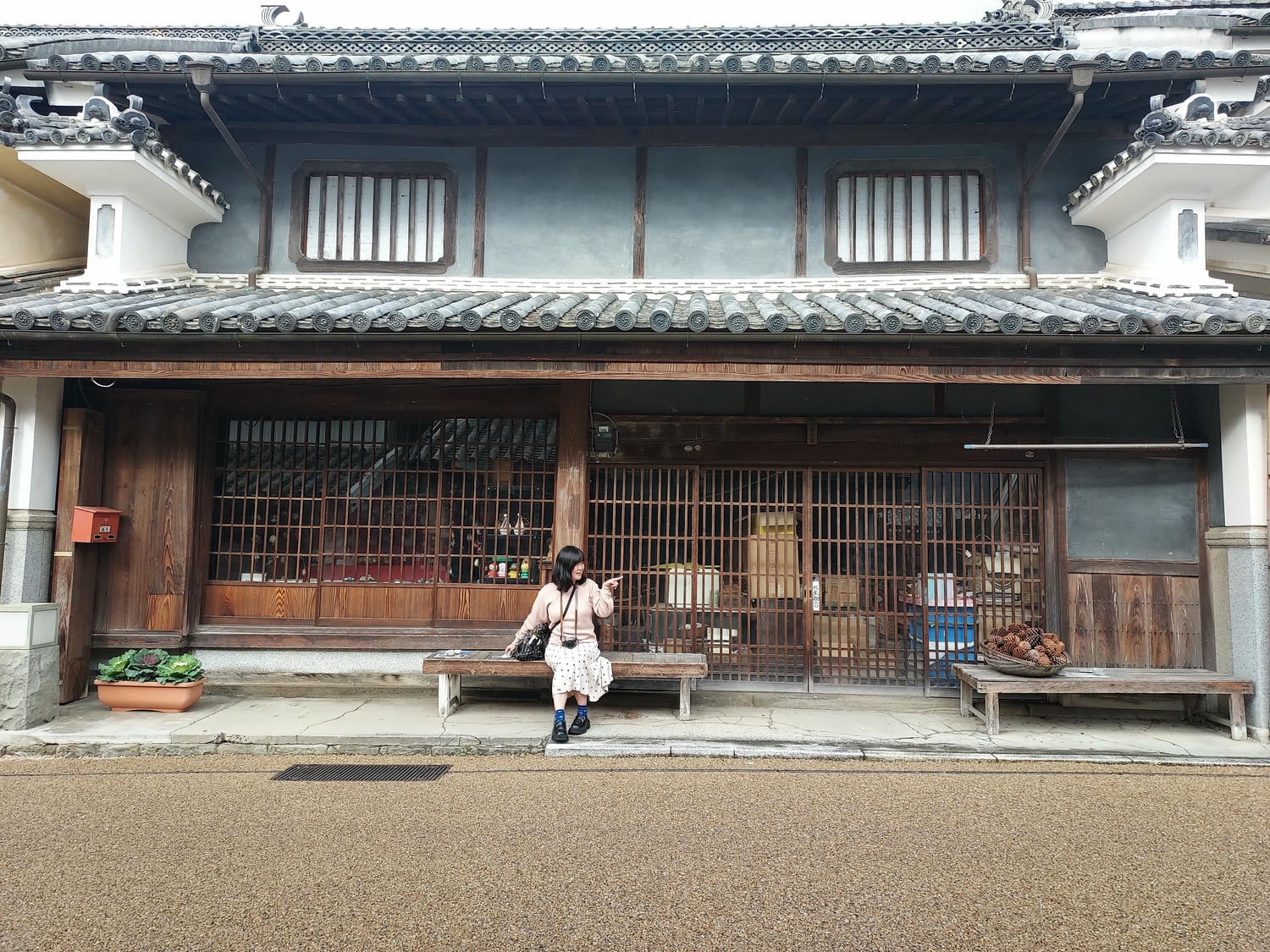 德島景點┃回到過去超有FU「美馬脇町卯建老街」藍染富商防火袖壁建築 竹雕阿波舞手作藍染 吃義大利麵 JR穴吹站