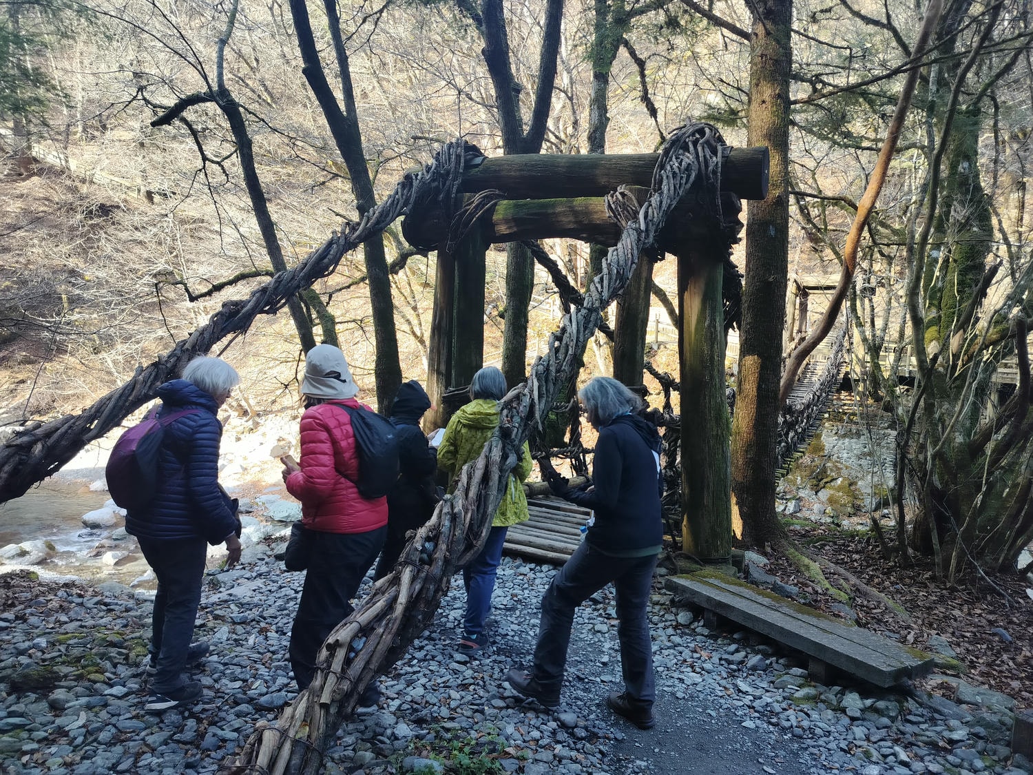 德島景點┃德島自由行 秘境奧祖谷賞楓 自駕景點整理「二重葛藤橋 落合集落 天空稻草人村 尿尿小童 龍宮崖公園」