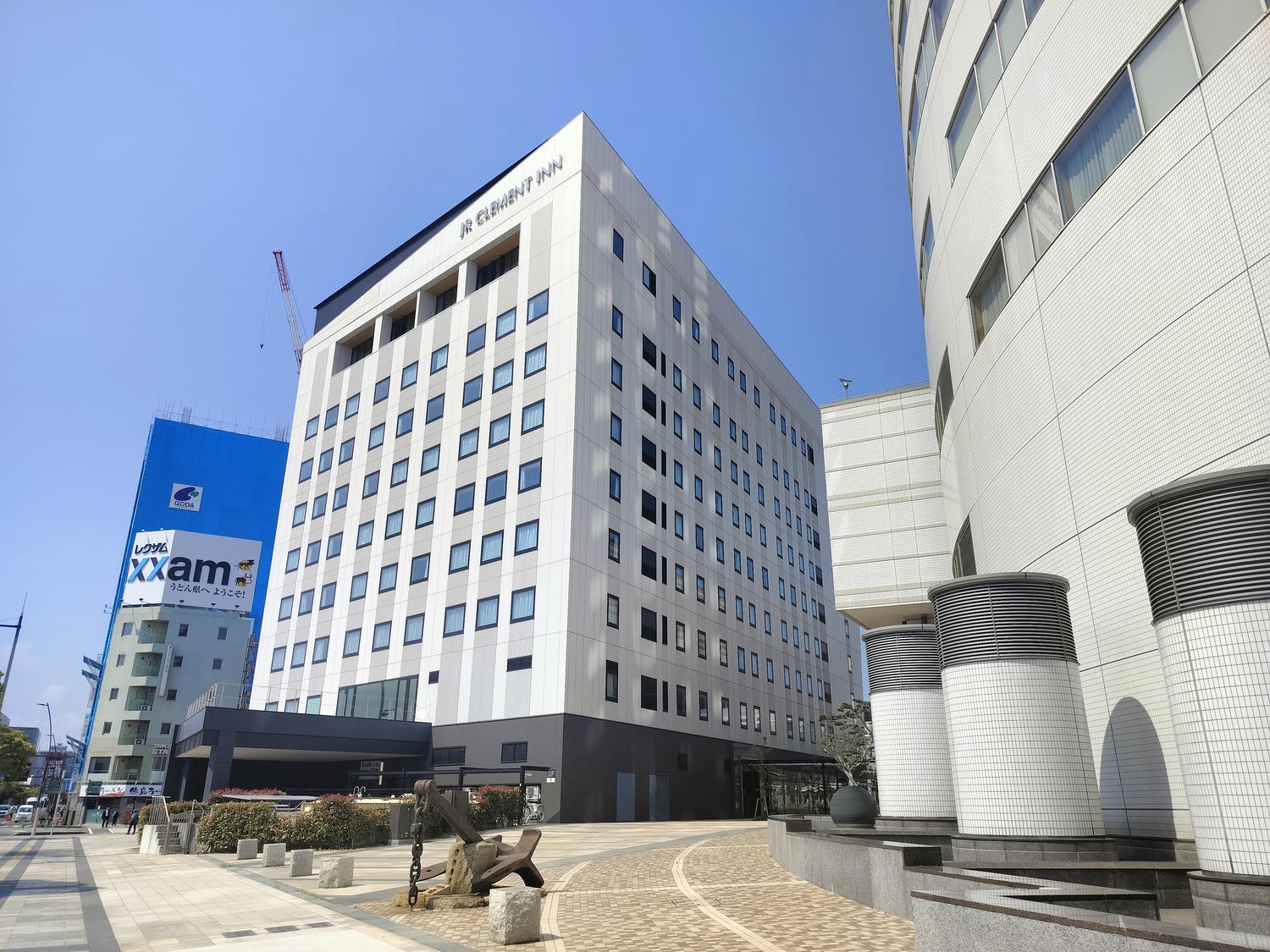 香川住宿┃JR高松站前 特色建築高松克雷緬特酒店 (JR Clement Inn)高松港跳島 高松站逛超市藥粧無印良品