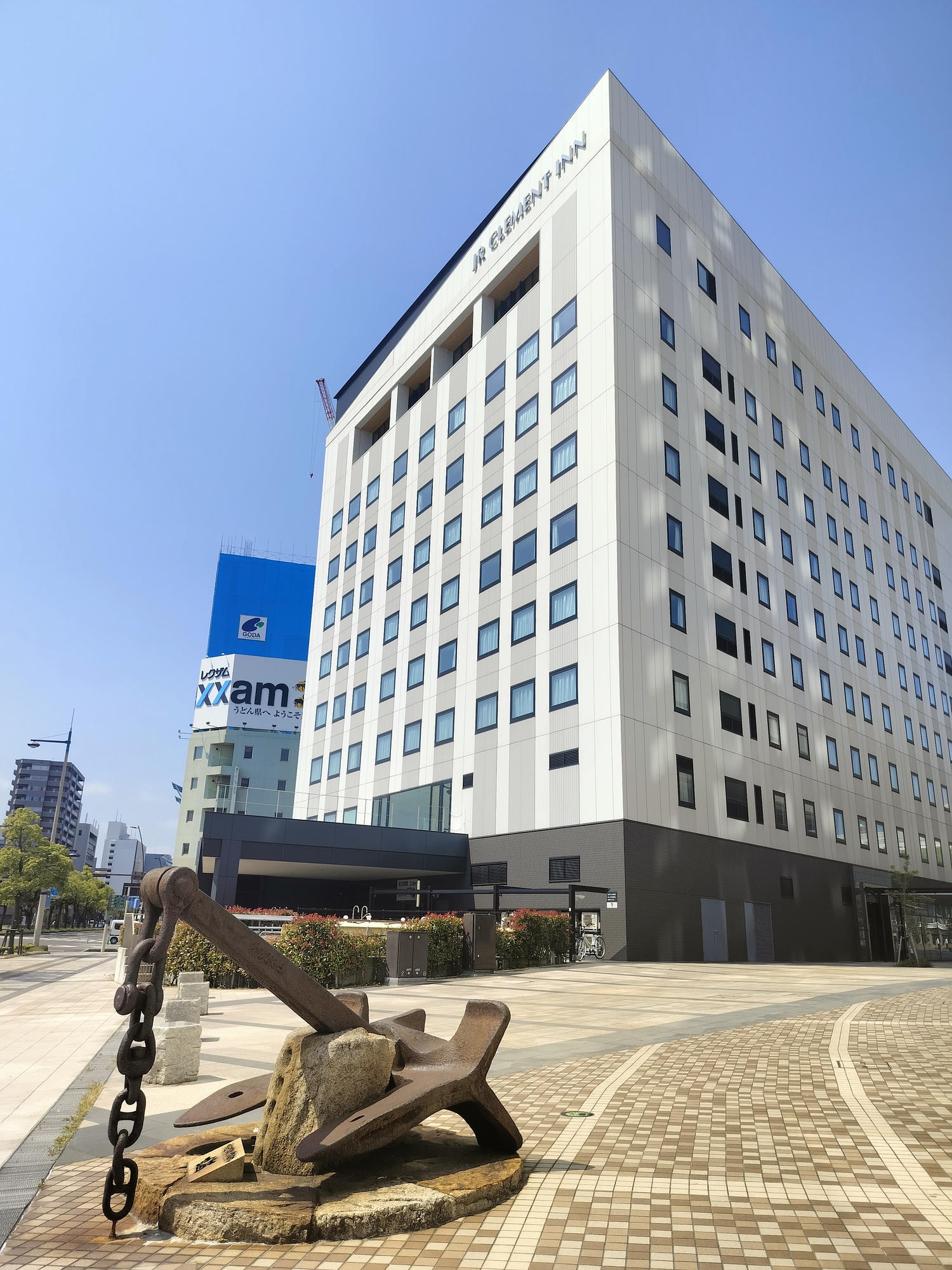 香川住宿┃JR高松站前 特色建築高松克雷緬特酒店 (JR Clement Inn)高松港跳島 高松站逛超市藥粧無印良品