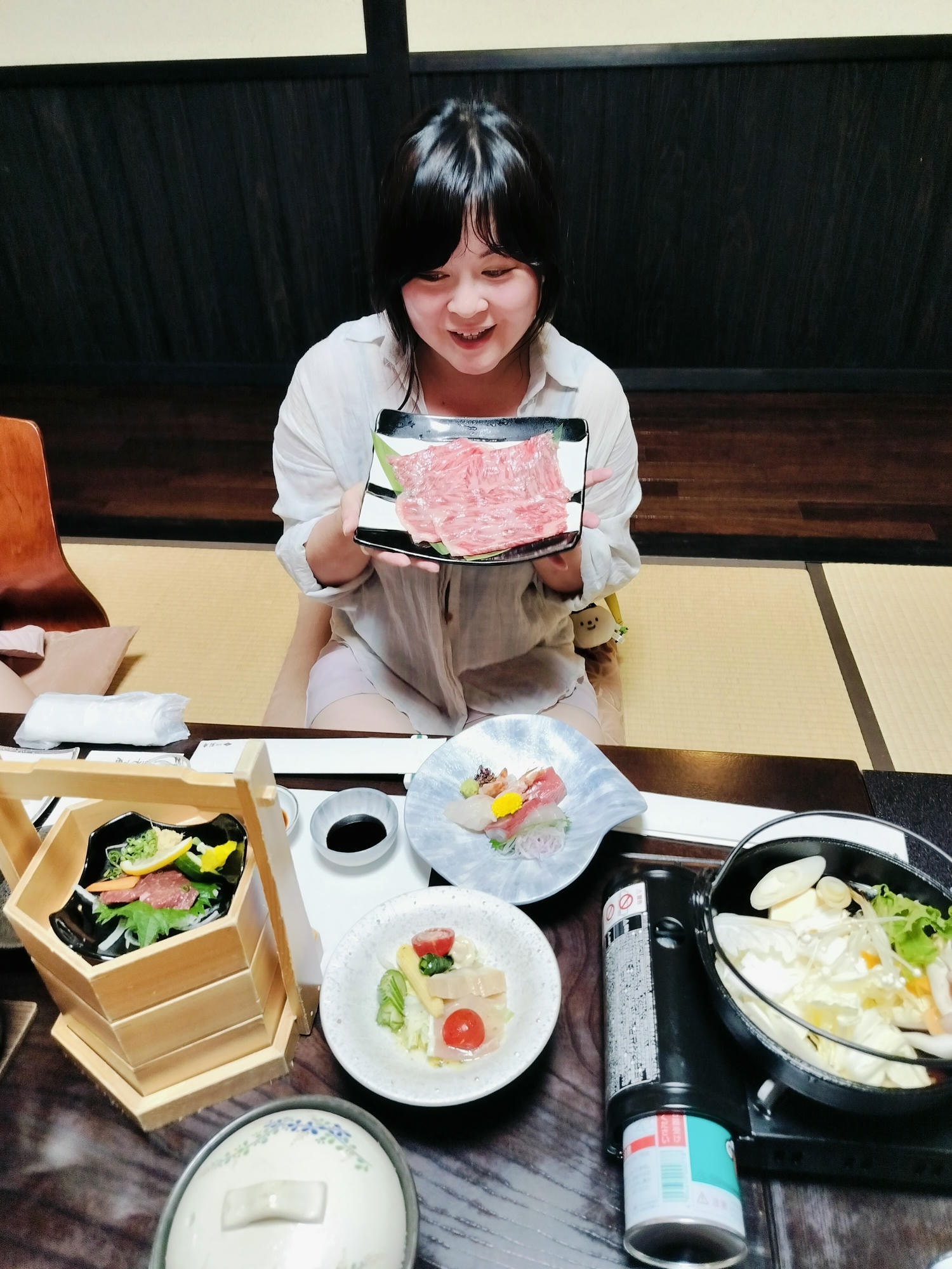 熊本住宿阿蘇┃高級溫泉包棟賞阿蘇五岳「南阿蘇溫泉鄉別邸蘇庵」樓中樓舒適超滿意!一泊二食吃和牛可接送