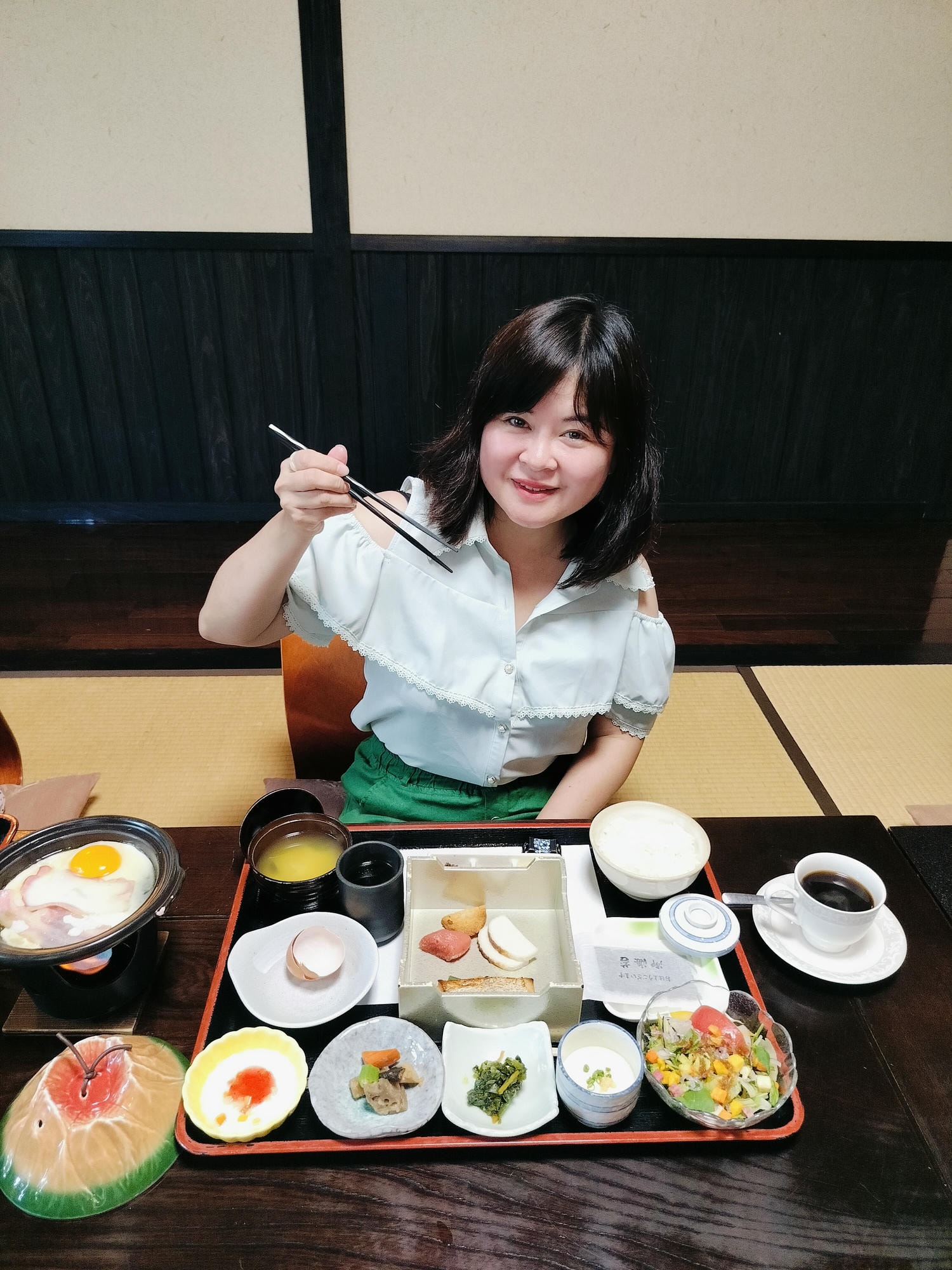 熊本住宿阿蘇┃高級溫泉包棟賞阿蘇五岳「南阿蘇溫泉鄉別邸蘇庵」樓中樓舒適超滿意!一泊二食吃和牛可接送