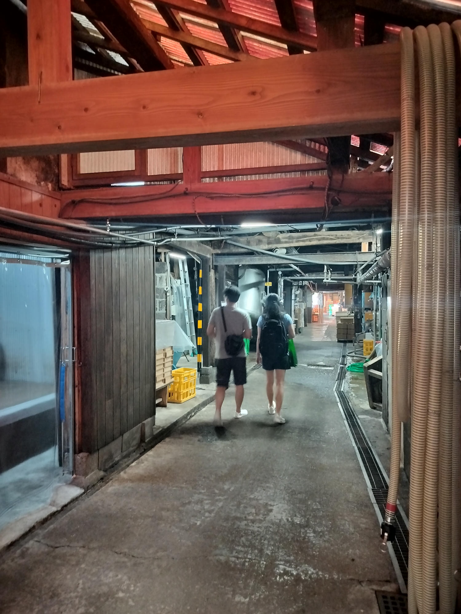 熊本體驗人吉┃鍛冶屋町百年老鋪-釜田釀造所味噌醬油藏見學試吃 立山商店抹茶體驗品茶 球磨川水質恩惠