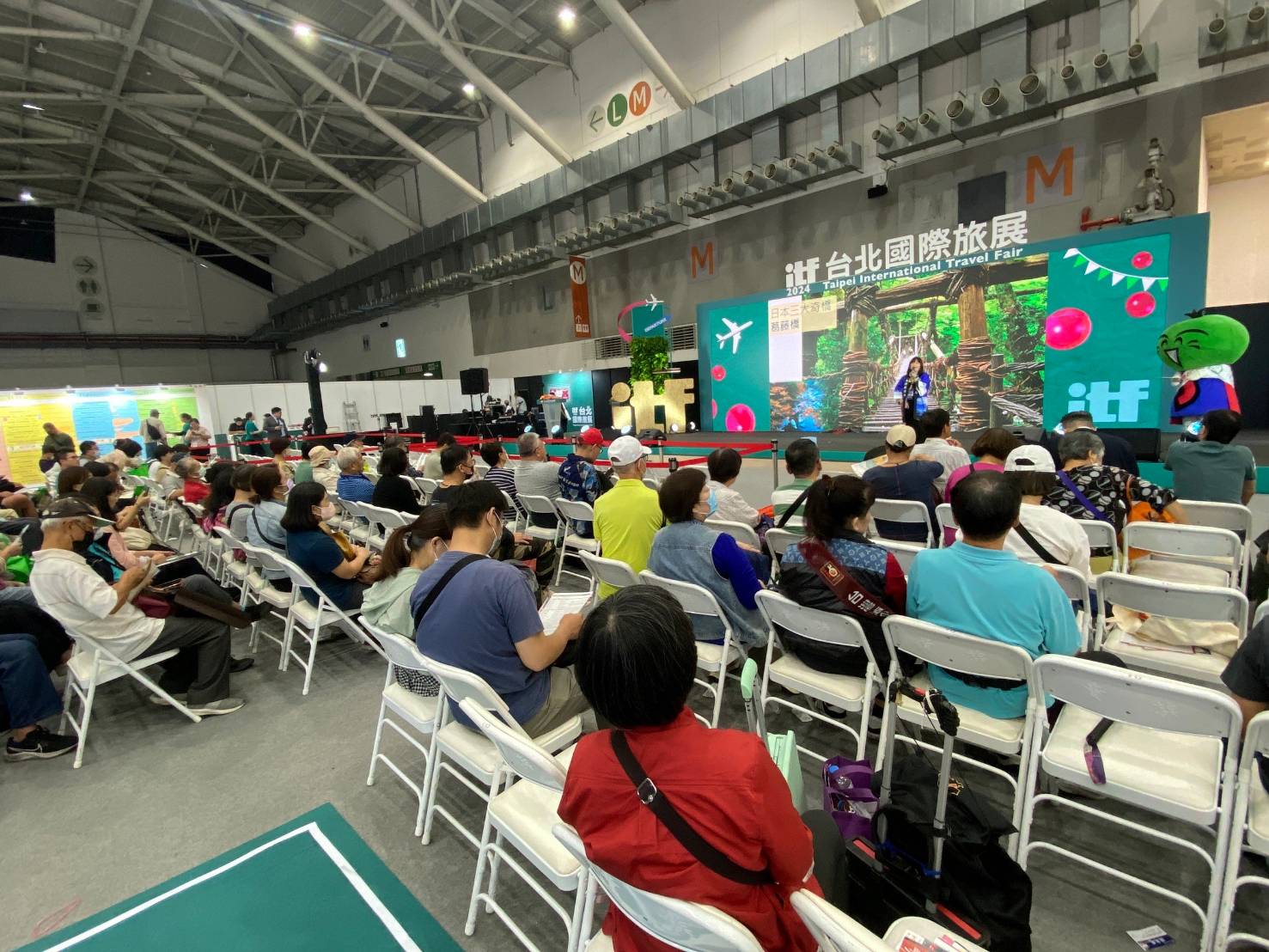 活動紀錄┃ITF旅展大會舞台主持分享(中日) 台湾最大級旅行博ステージで司会共有 訪日観光プロモーション支援