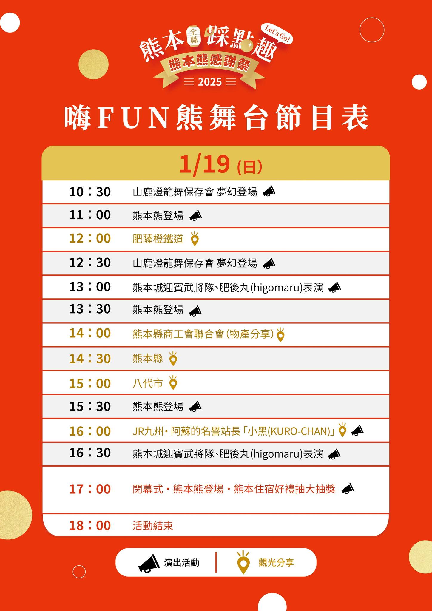 活動記錄┃熊本全縣踩點趣Let’s go!熊本熊感謝祭in松菸 活動企畫中日主持 訪日観光プロモーション支援