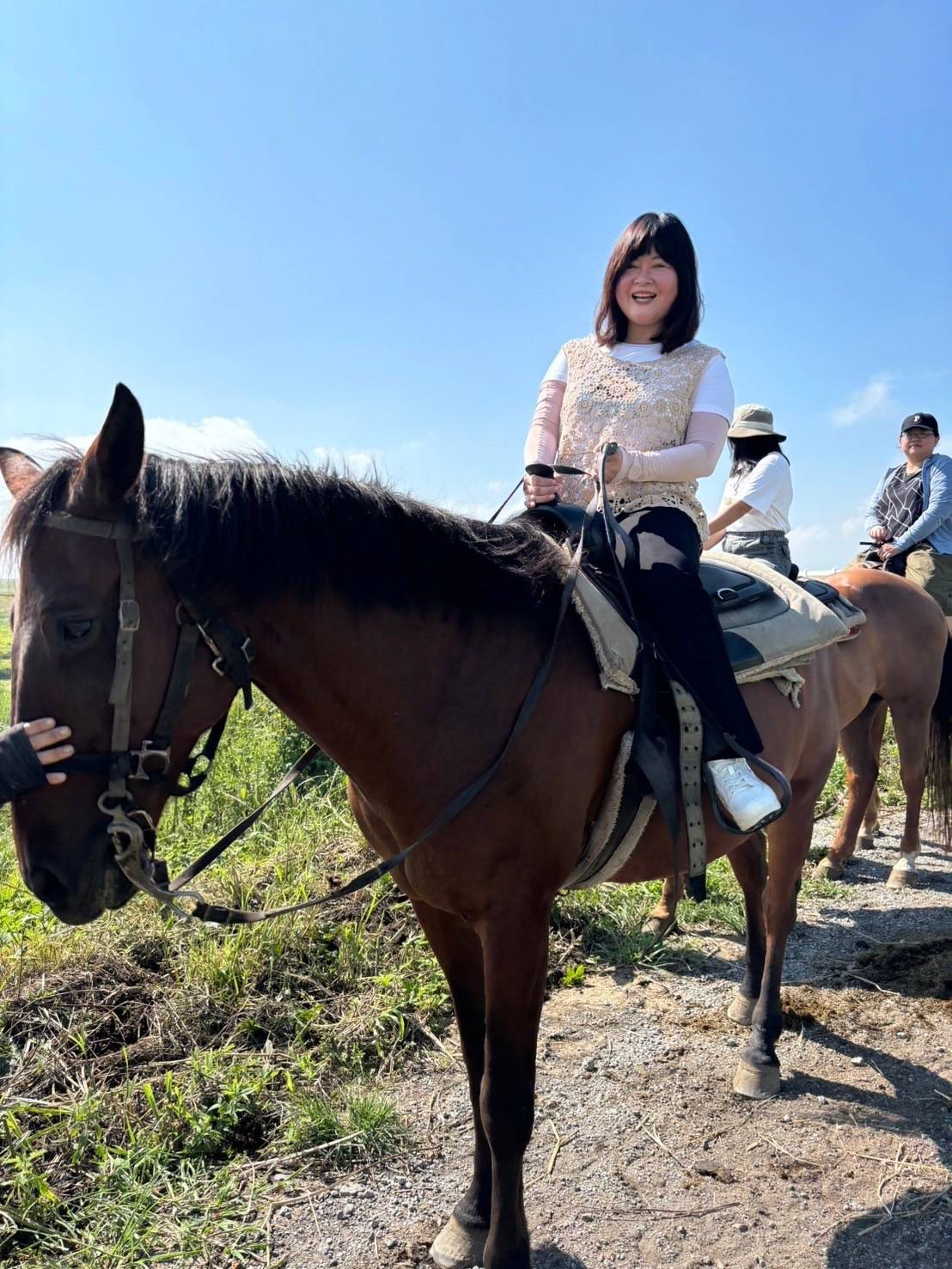 熊本體驗阿蘇┃阿蘇自然樂園清晨搭熱汽球一望阿蘇 專業老師帶騎馬エル・パティオ牧場 大自然體驗